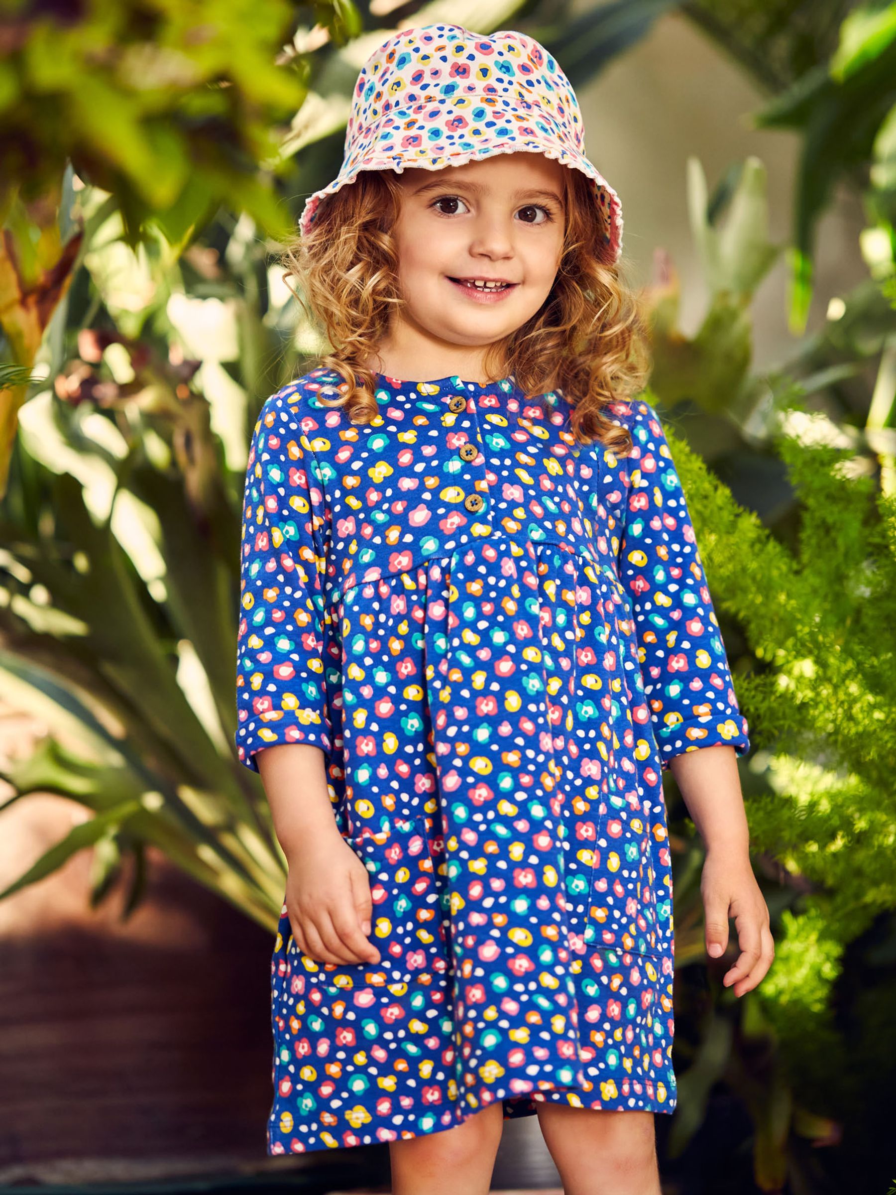 Cobalt Girls' Animal Print Dress - Image 3 of 3