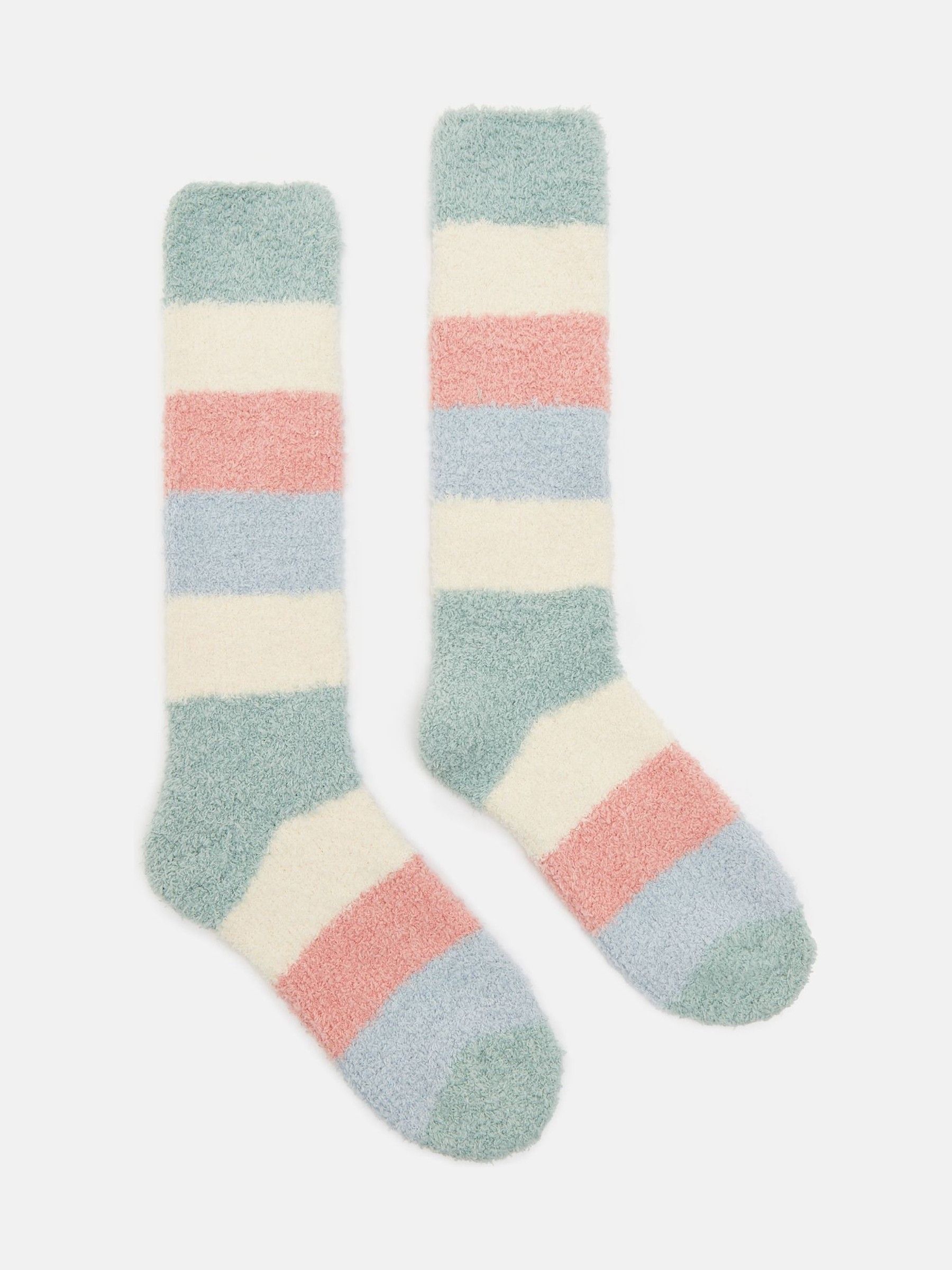 Women's Fluffy Multi Bright Socks (size 4-8) - Image 1 of 3