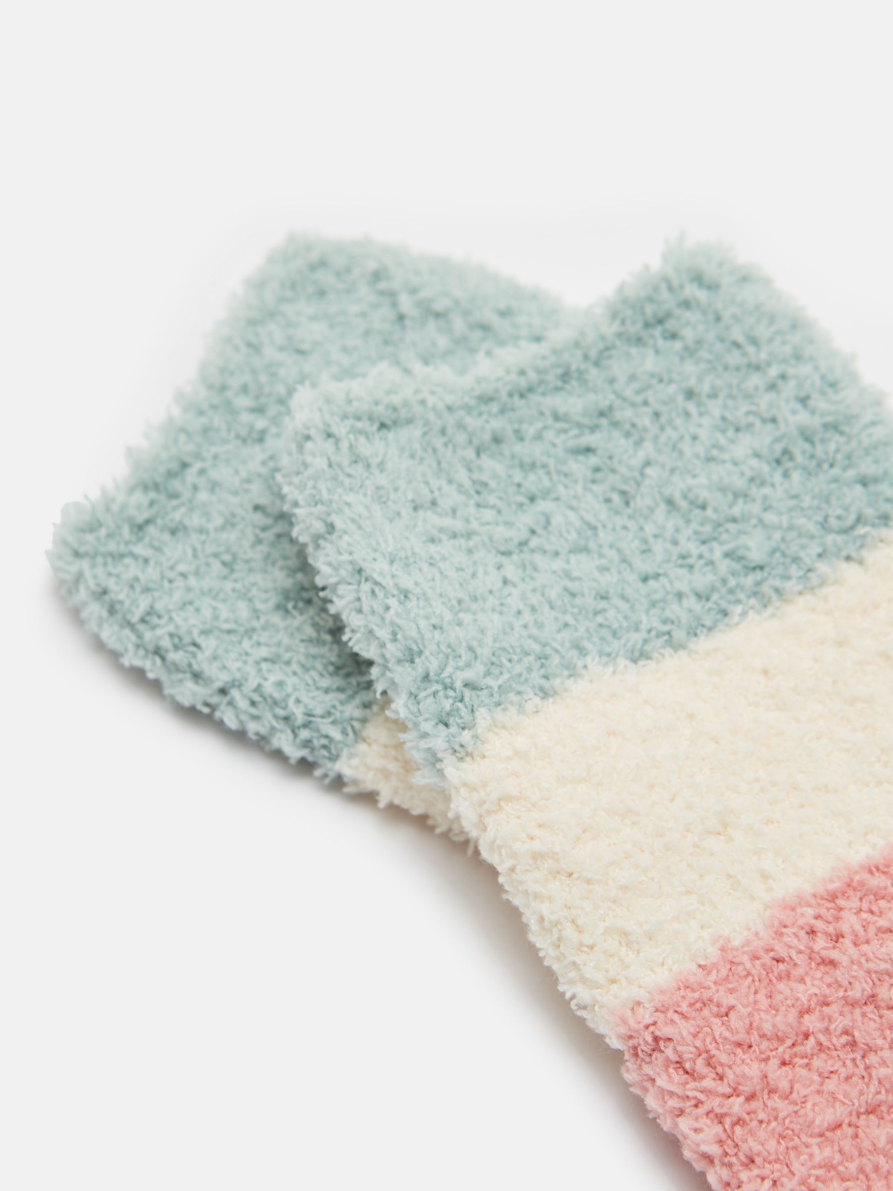 Women's Fluffy Multi Bright Socks (size 4-8) - Image 3 of 3