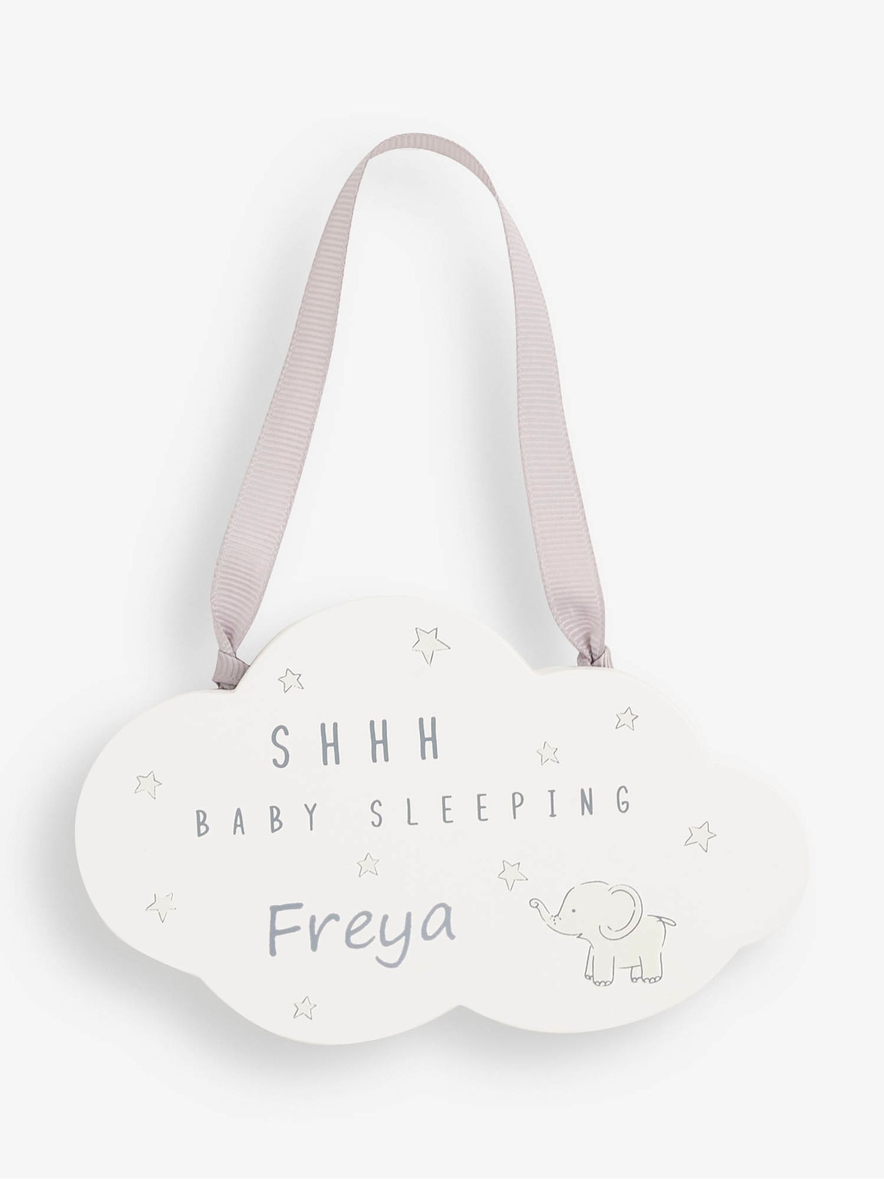 Shhh Baby Sleeping Plaque - Image 2 of 2