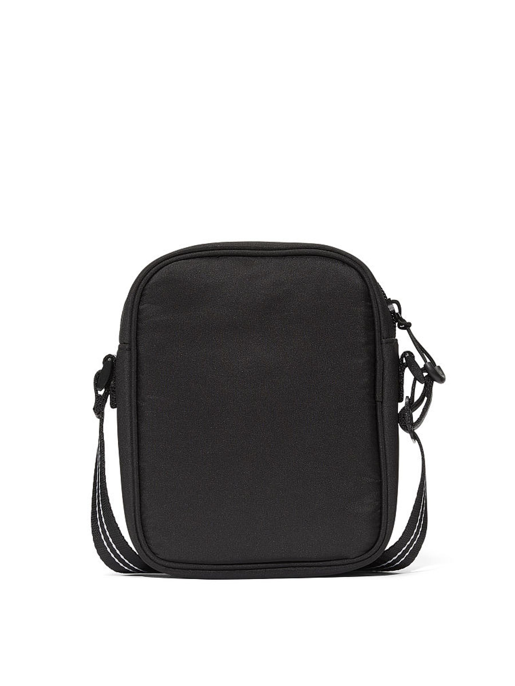 Pure Black Puffer Crossbody Bag - Image 2 of 3