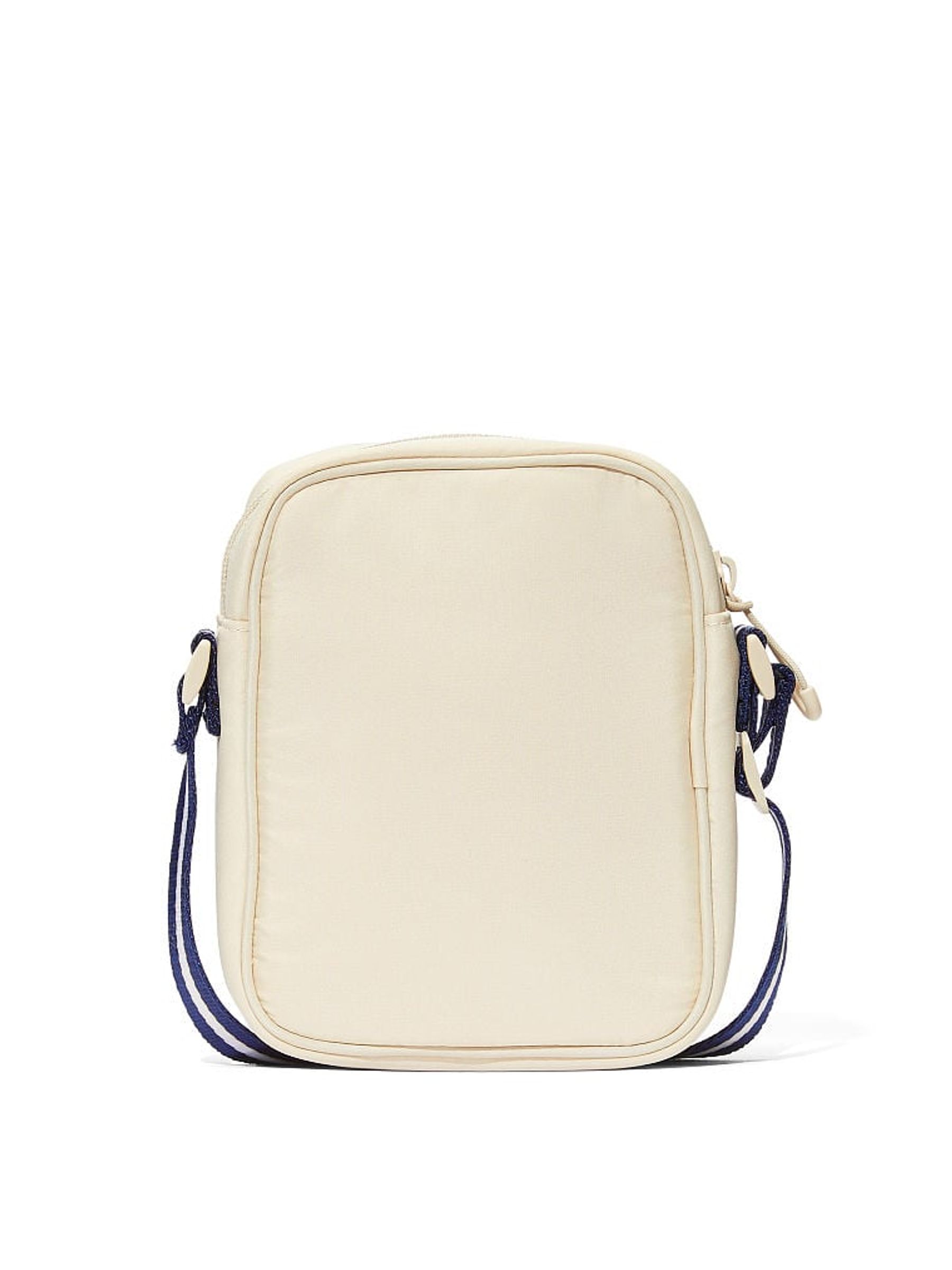 Canvas Cream Puffer Crossbody Bag - Image 2 of 3