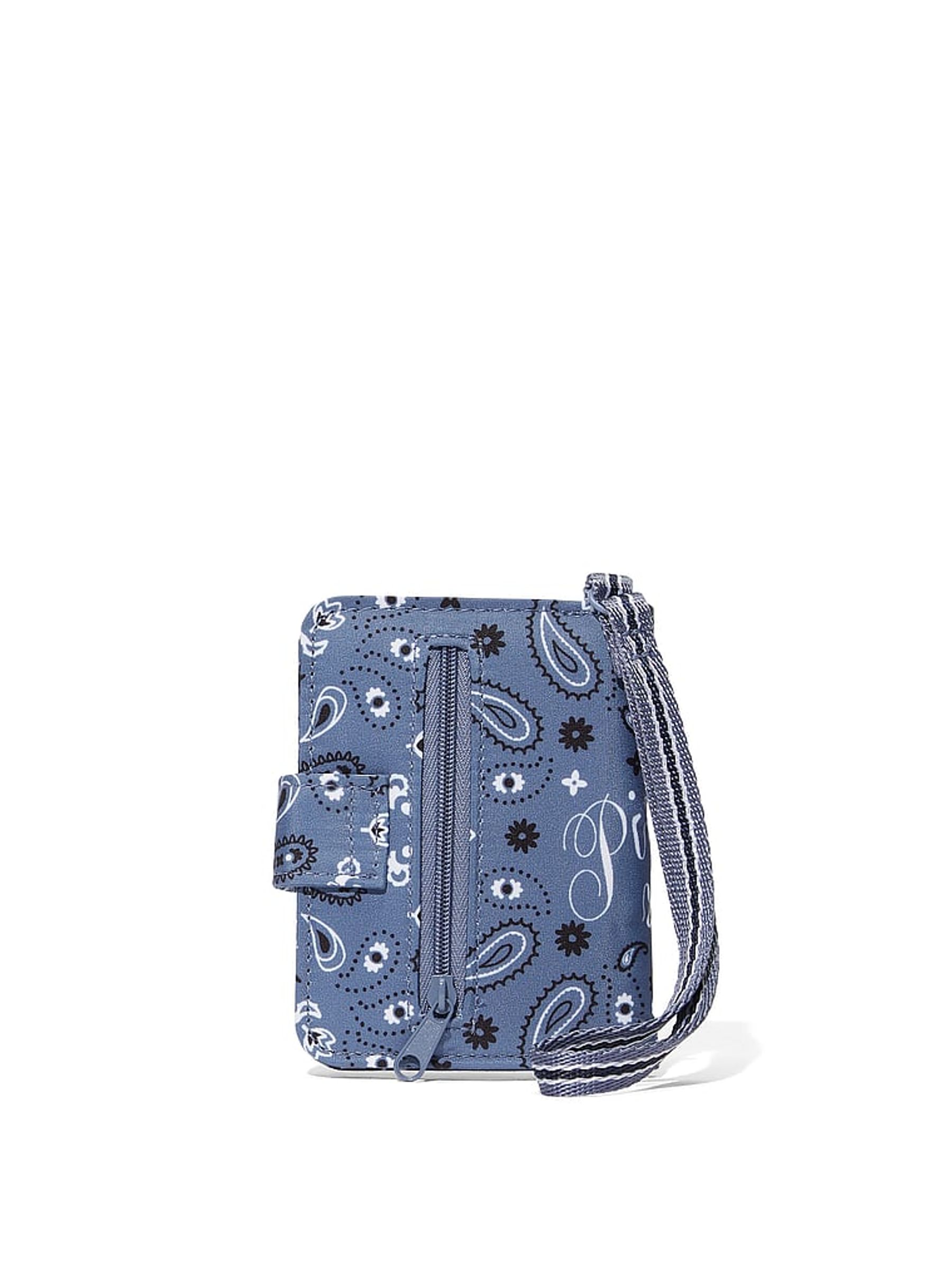 Dusty Iris Blue Card Case Wristlet - Image 2 of 2