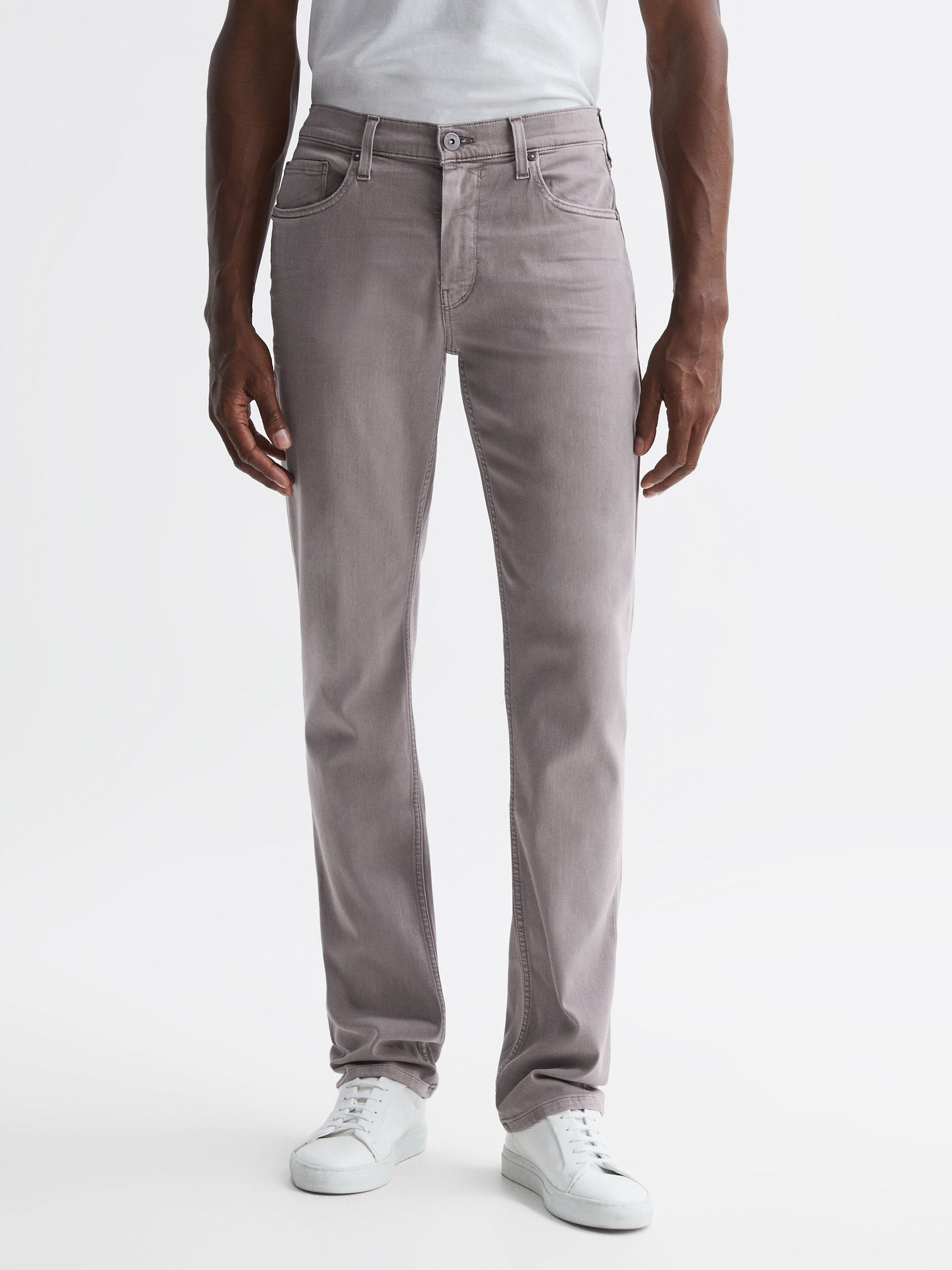 Paige Straight Leg Jeans in Vintage Murky Mist - Image 3 of 4