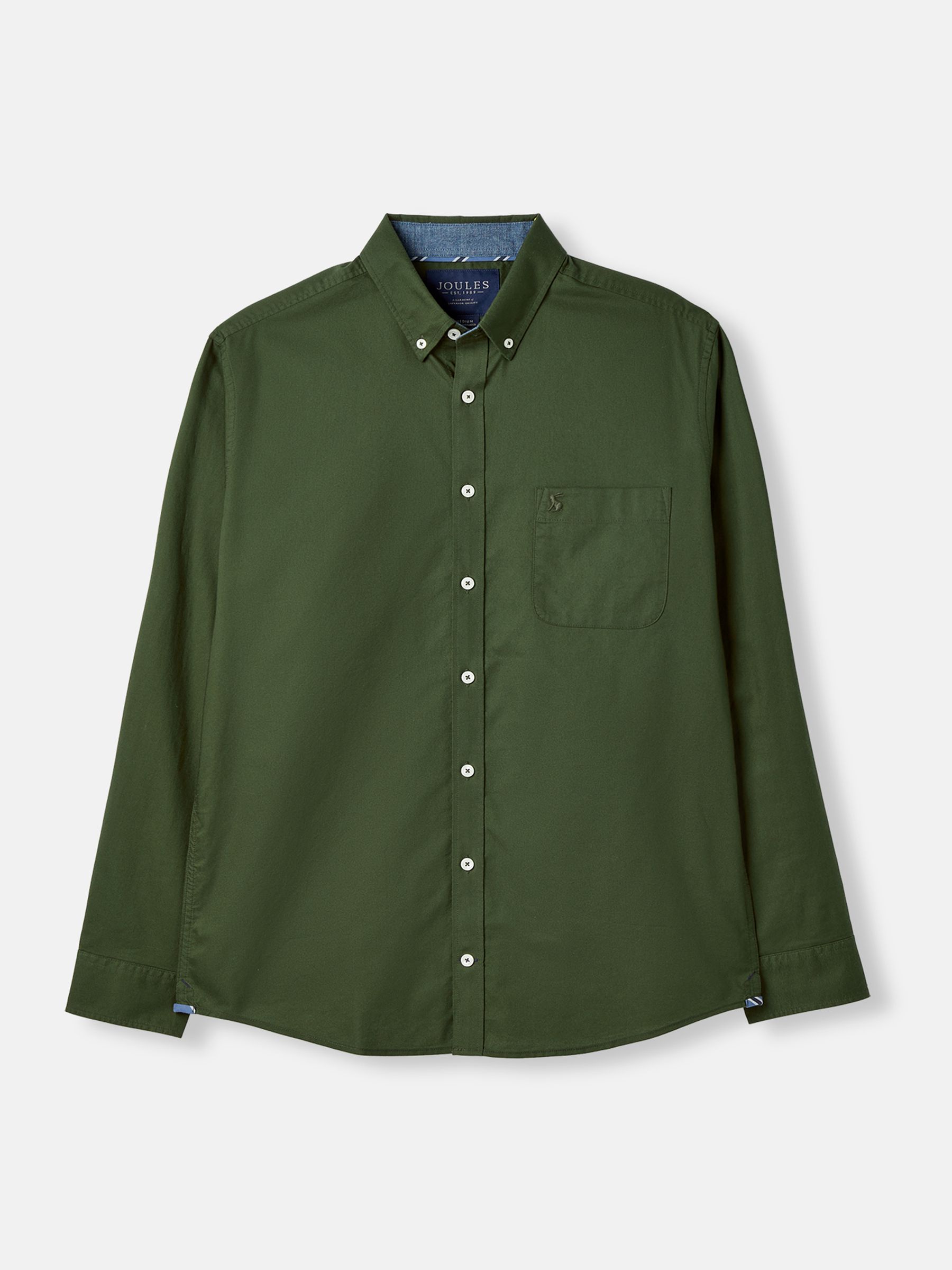 Oxford Green Long Sleeve Oxford Shirt - Image 7 of 7