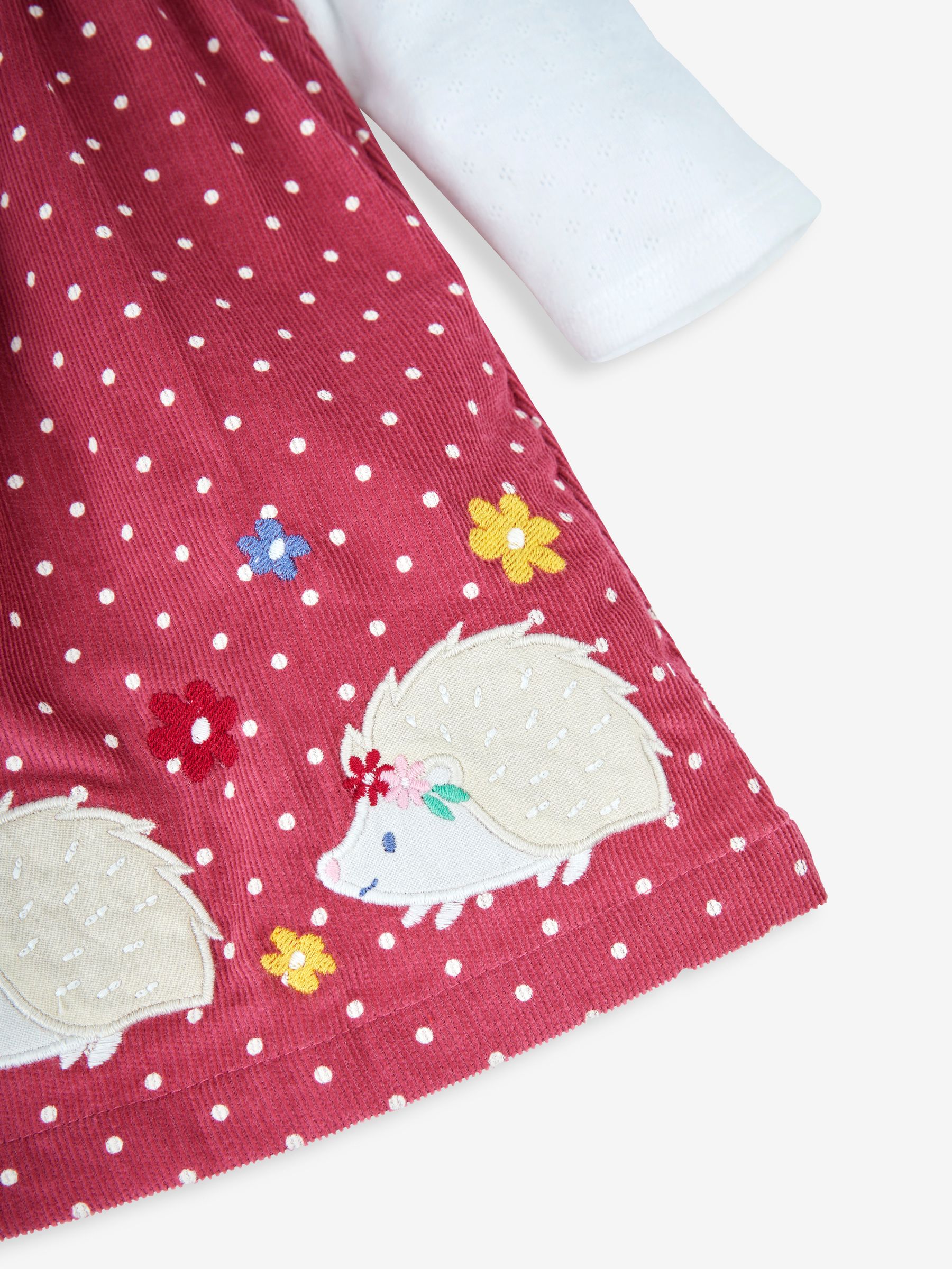 Rose Pink Hedgehog Dress Set - Image 3 of 4