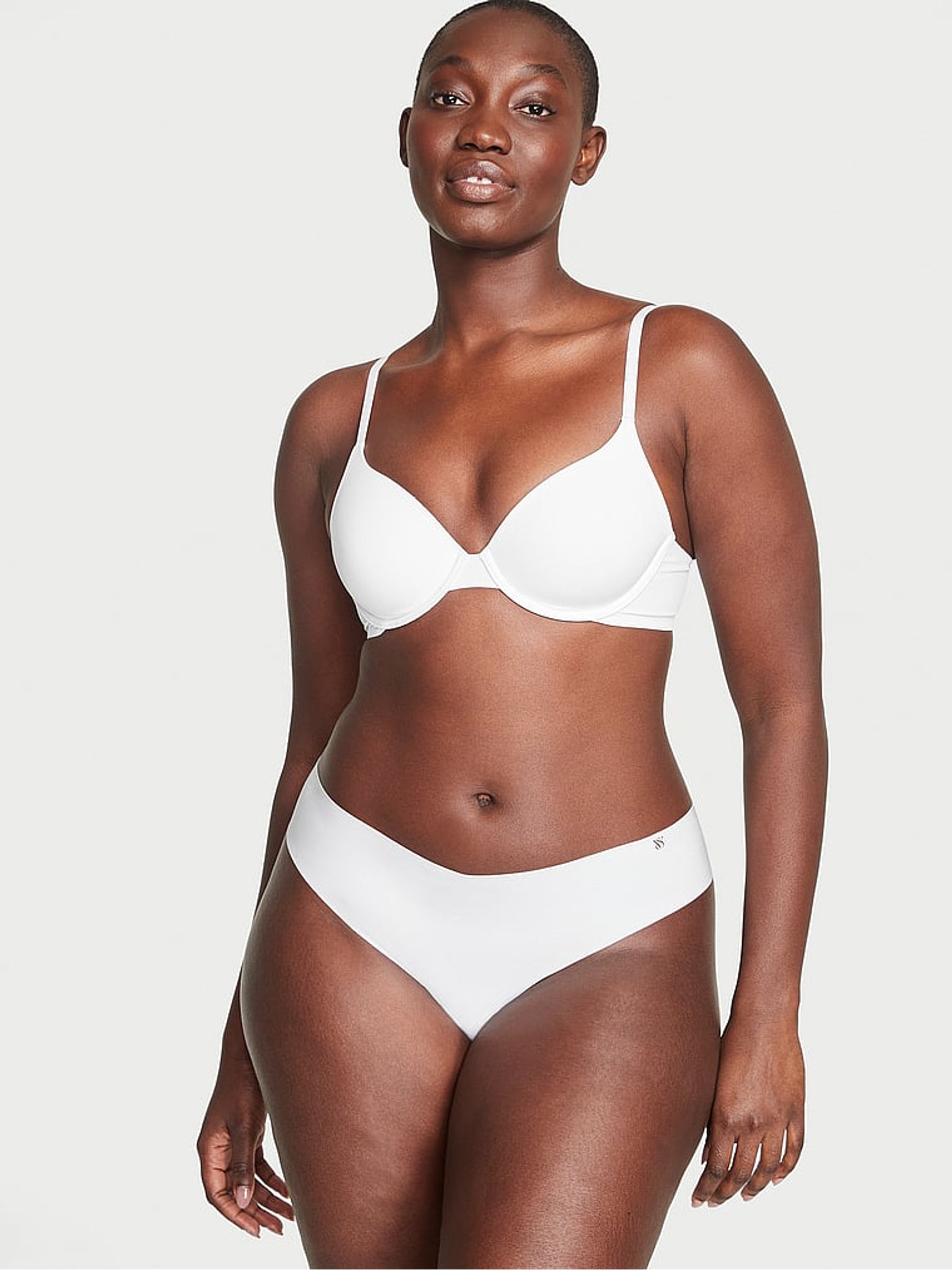 Ivory White Thong Knickers - Image 1 of 3