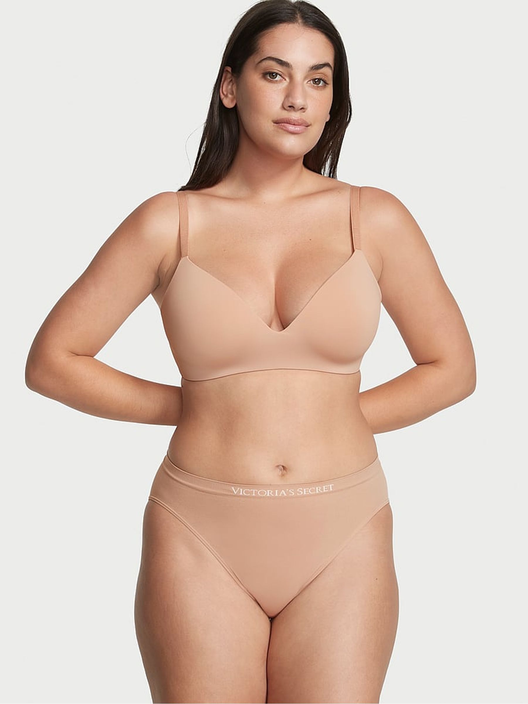 Nude Praline Brief Knickers - Image 3 of 4