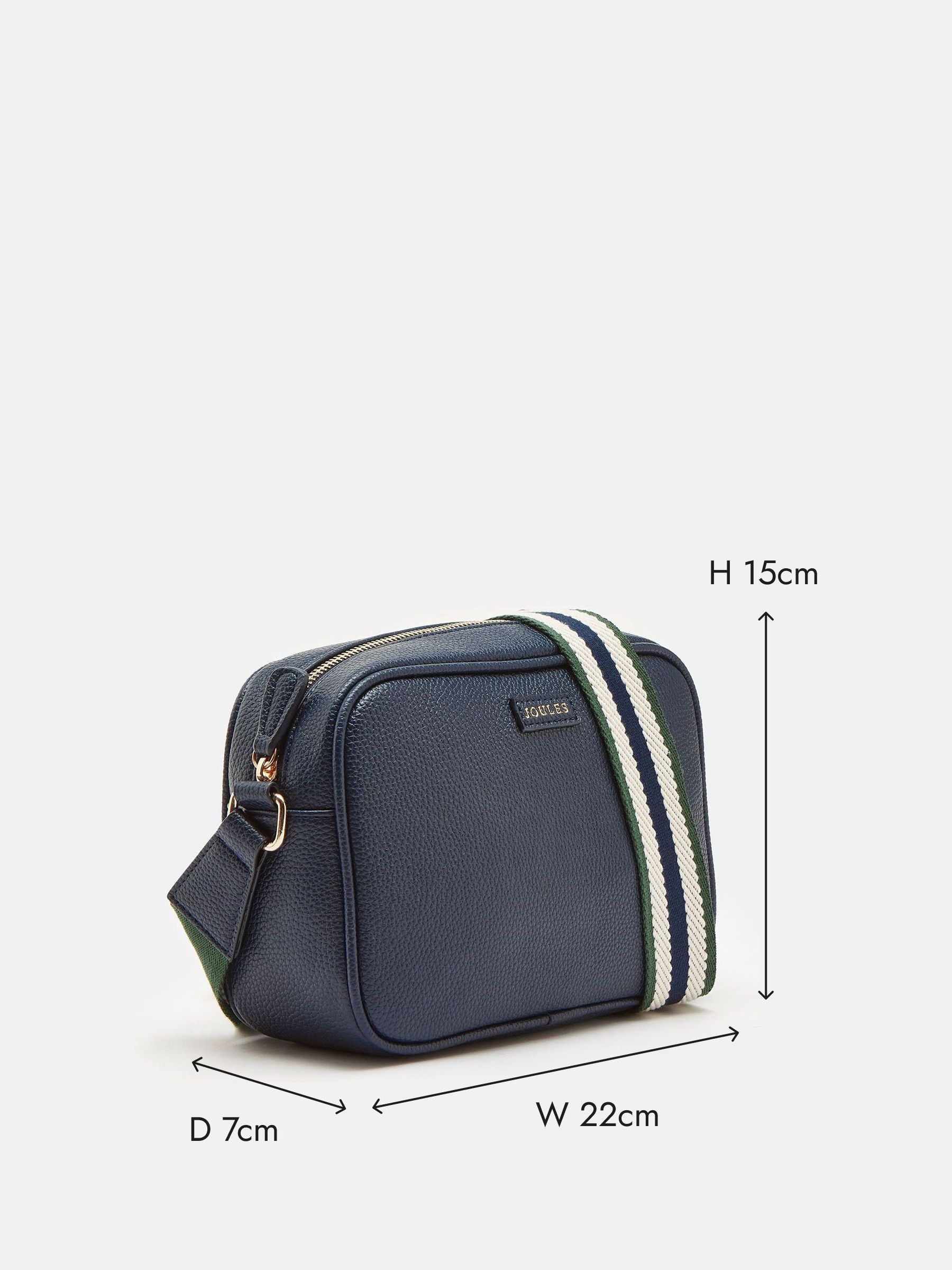 Trent Navy Cross Body Bag - Image 9 of 9