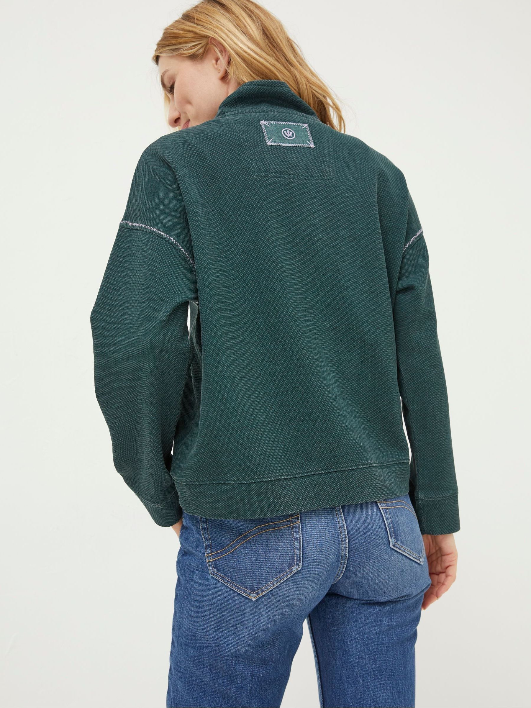 Green Relaxed Airlie Sweatshirt - Image 2 of 4