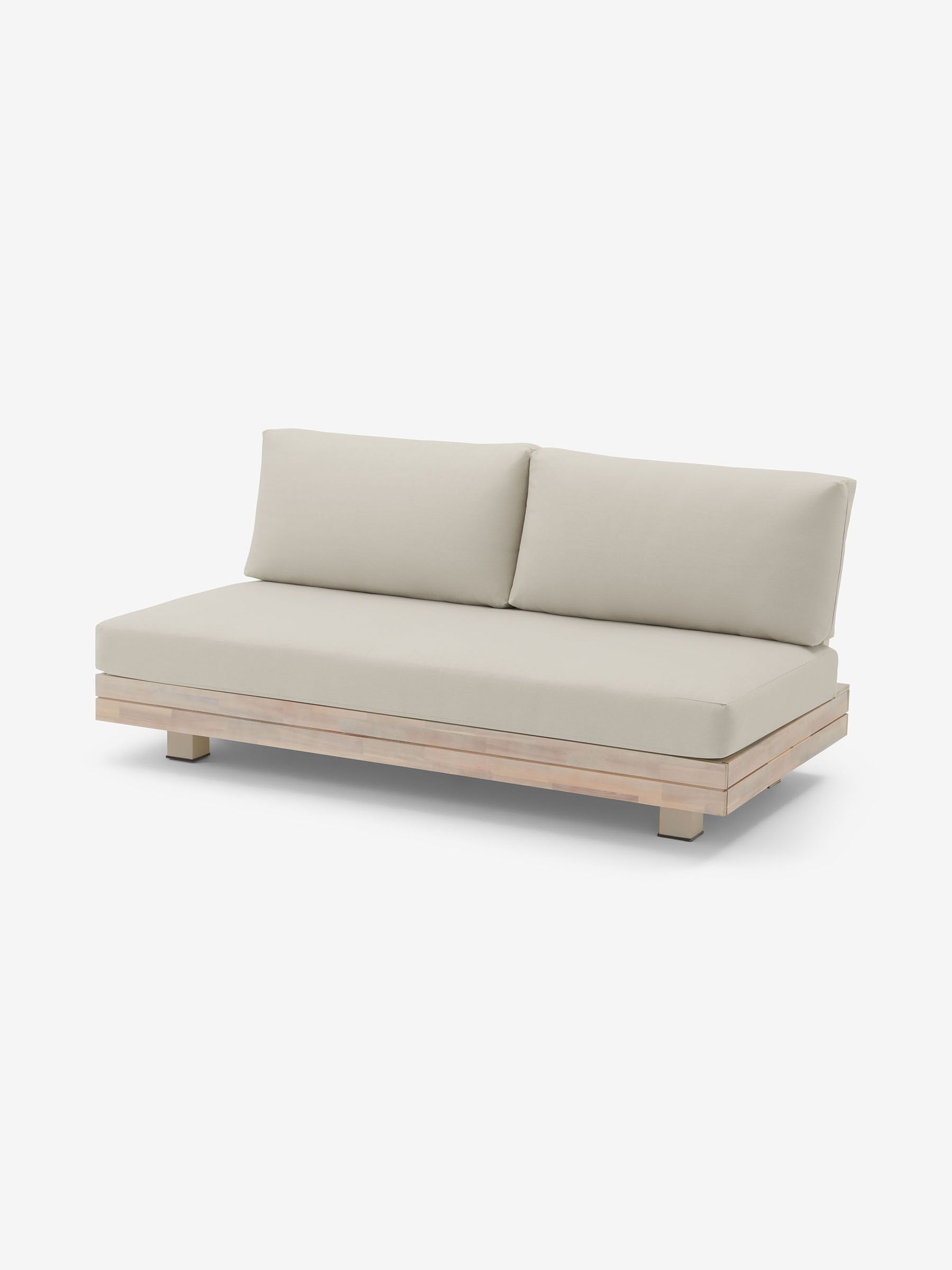 Avarna Garden 2 Seater Sofa in White - Image 1 of 3