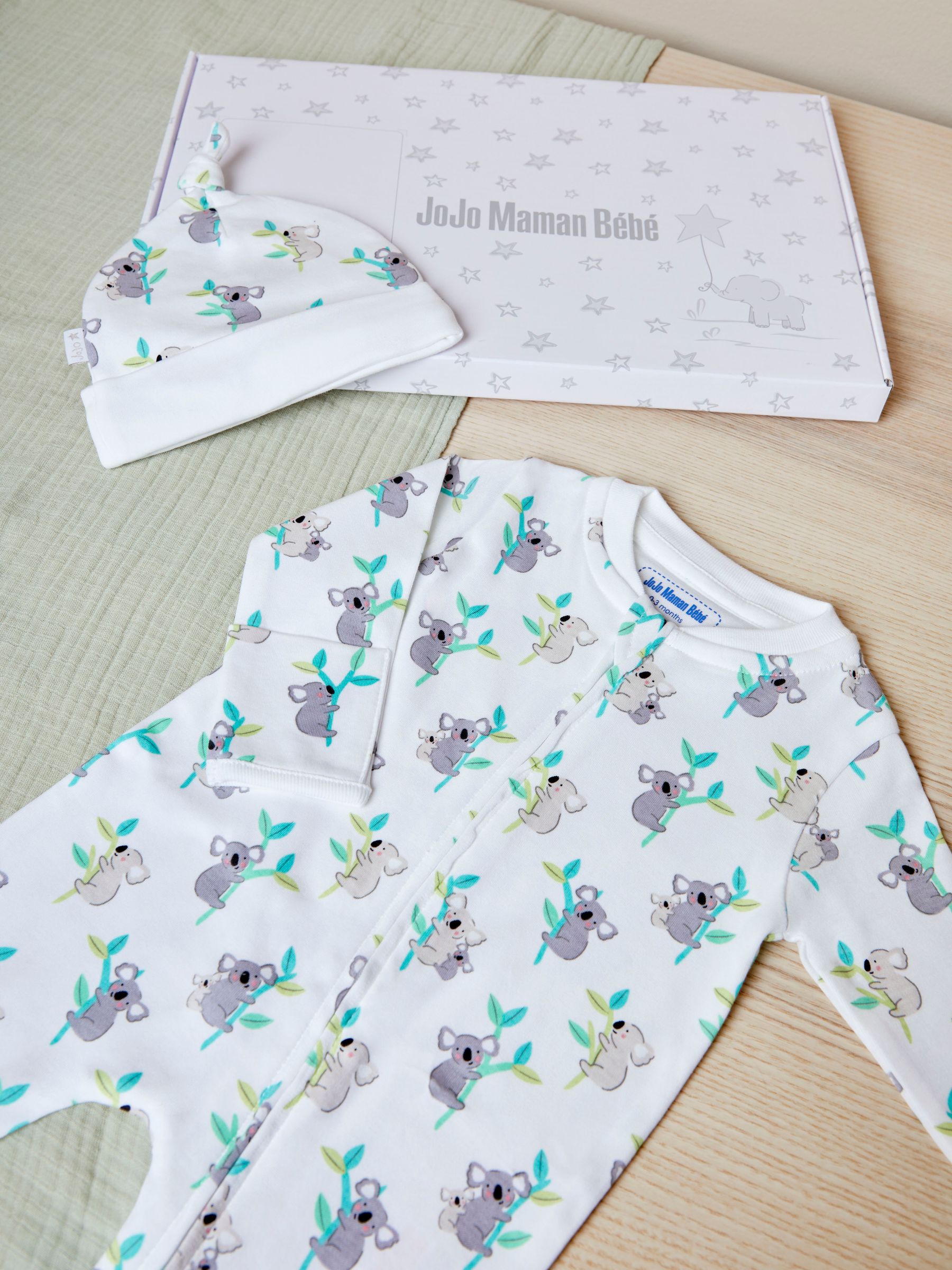White Koala 2-Piece Letter Box Gift Set - Image 1 of 1