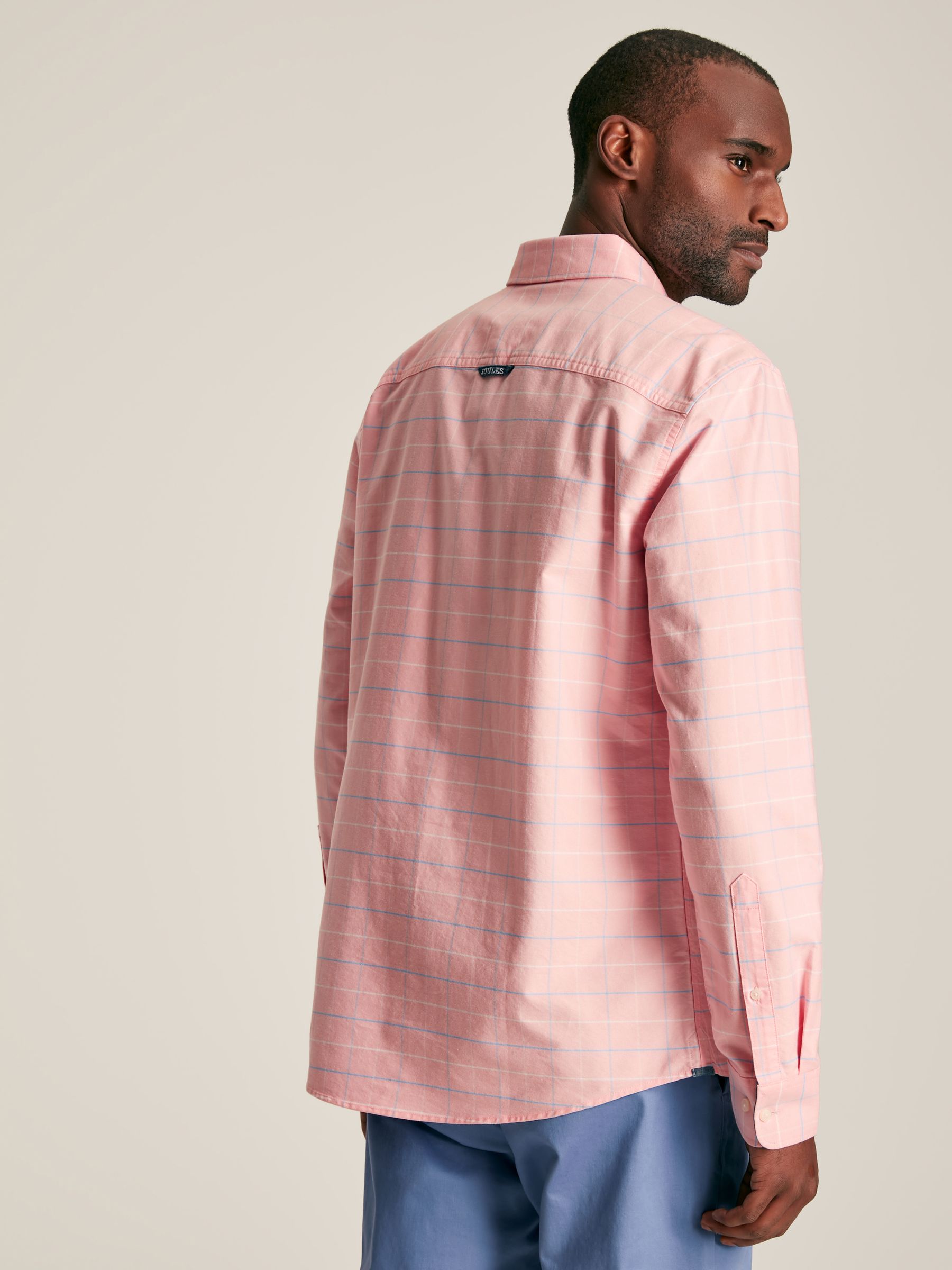 Welford Pink Cotton Check Shirt - Image 2 of 7