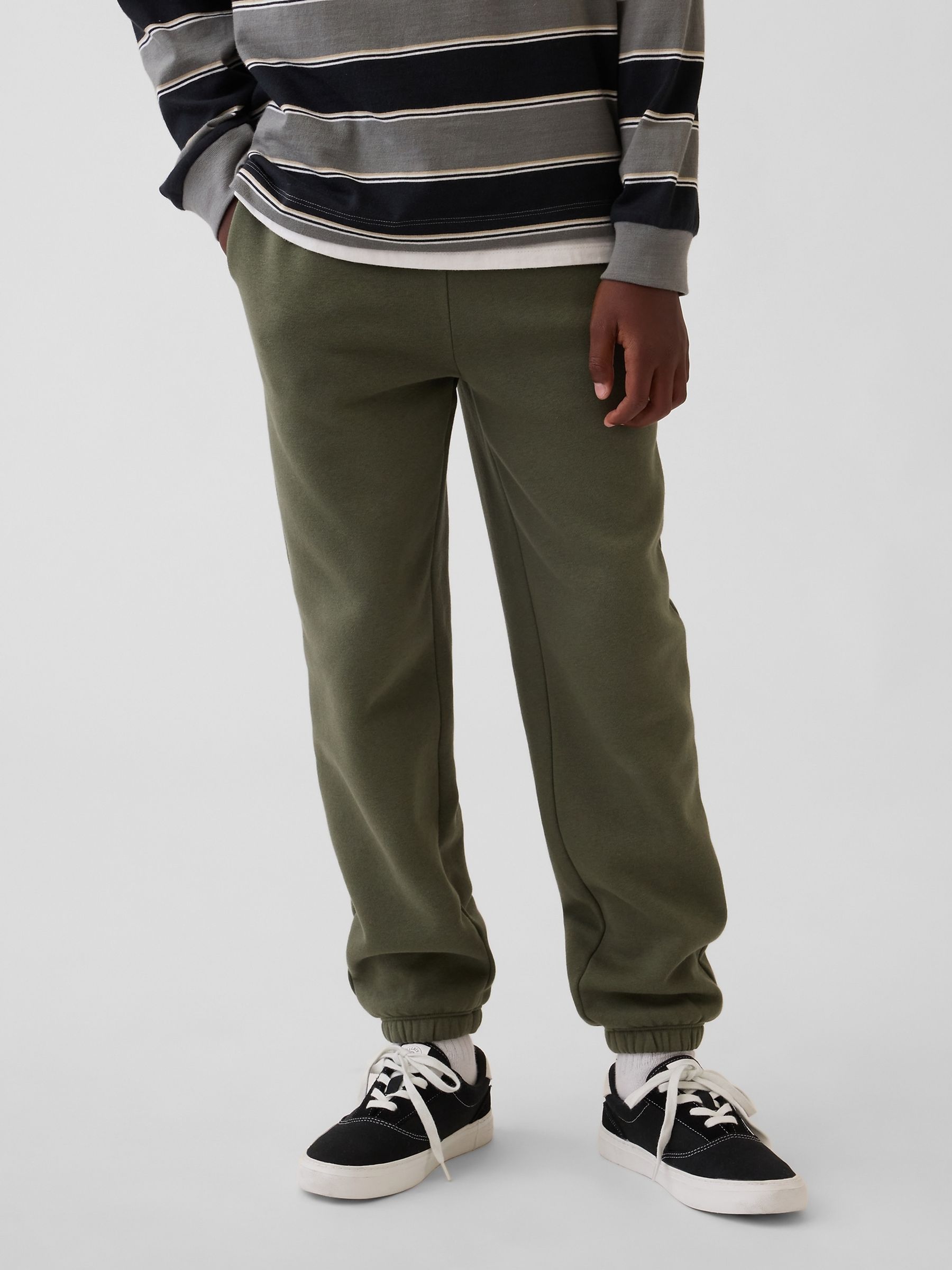 Green Vintage Soft Relaxed Logo Joggers - Image 1 of 5