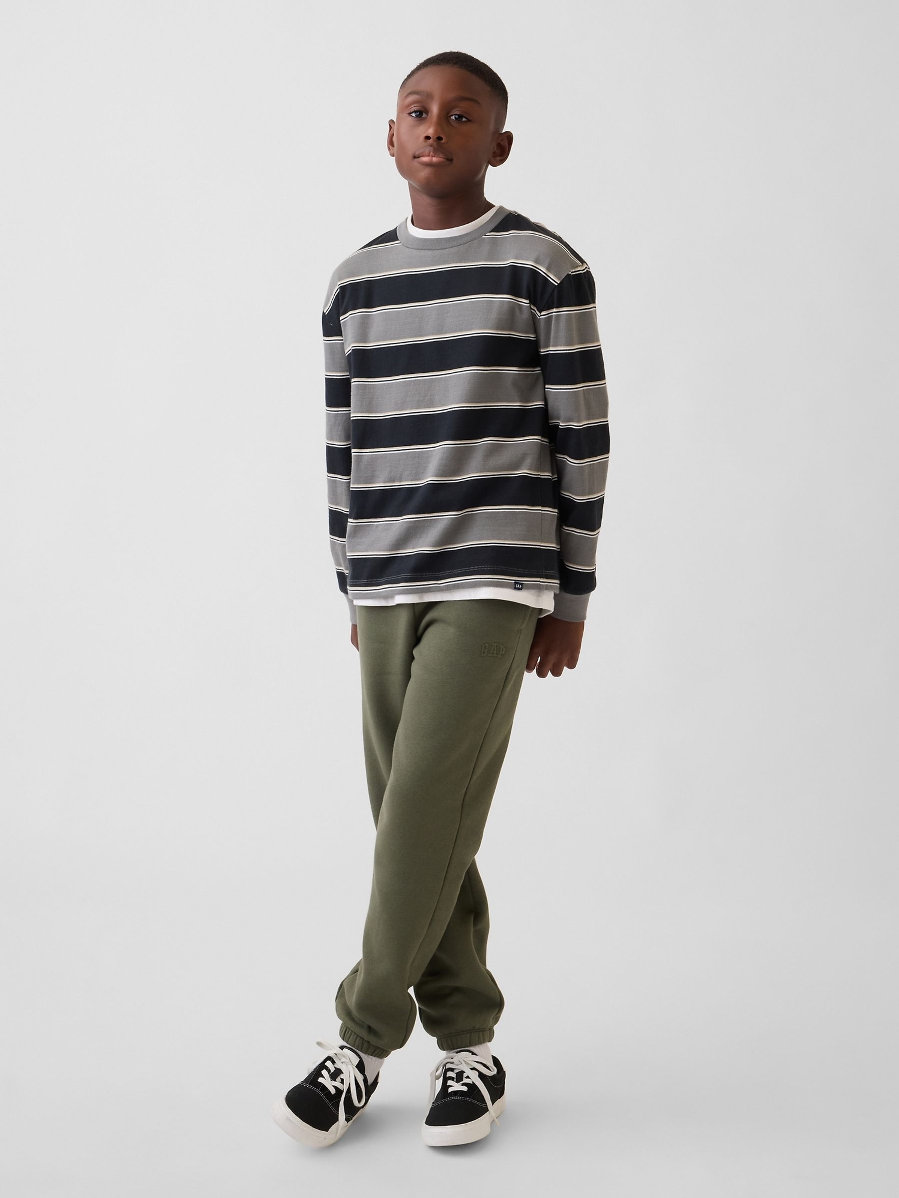 Green Vintage Soft Relaxed Logo Joggers - Image 3 of 5