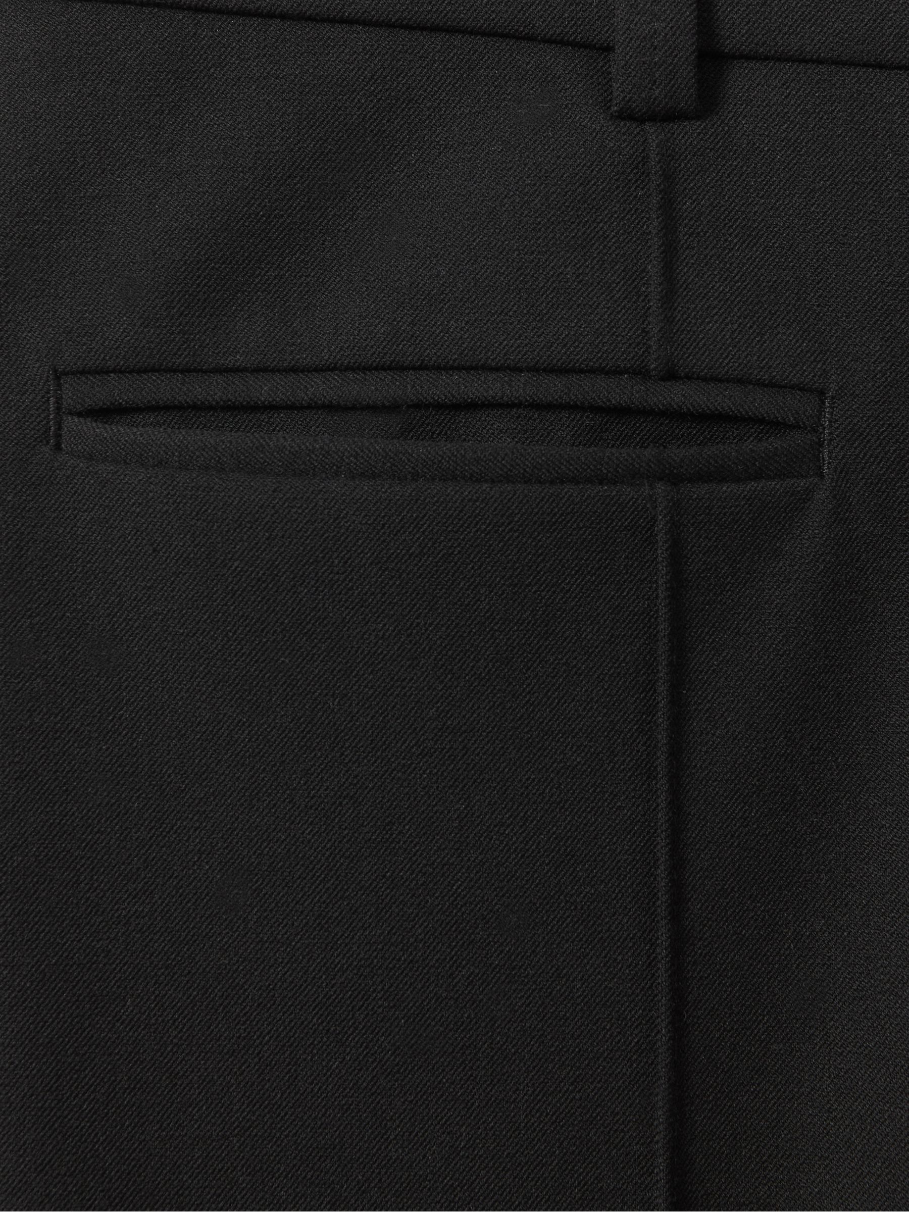 High Rise Flared Trousers in Black - Image 5 of 5