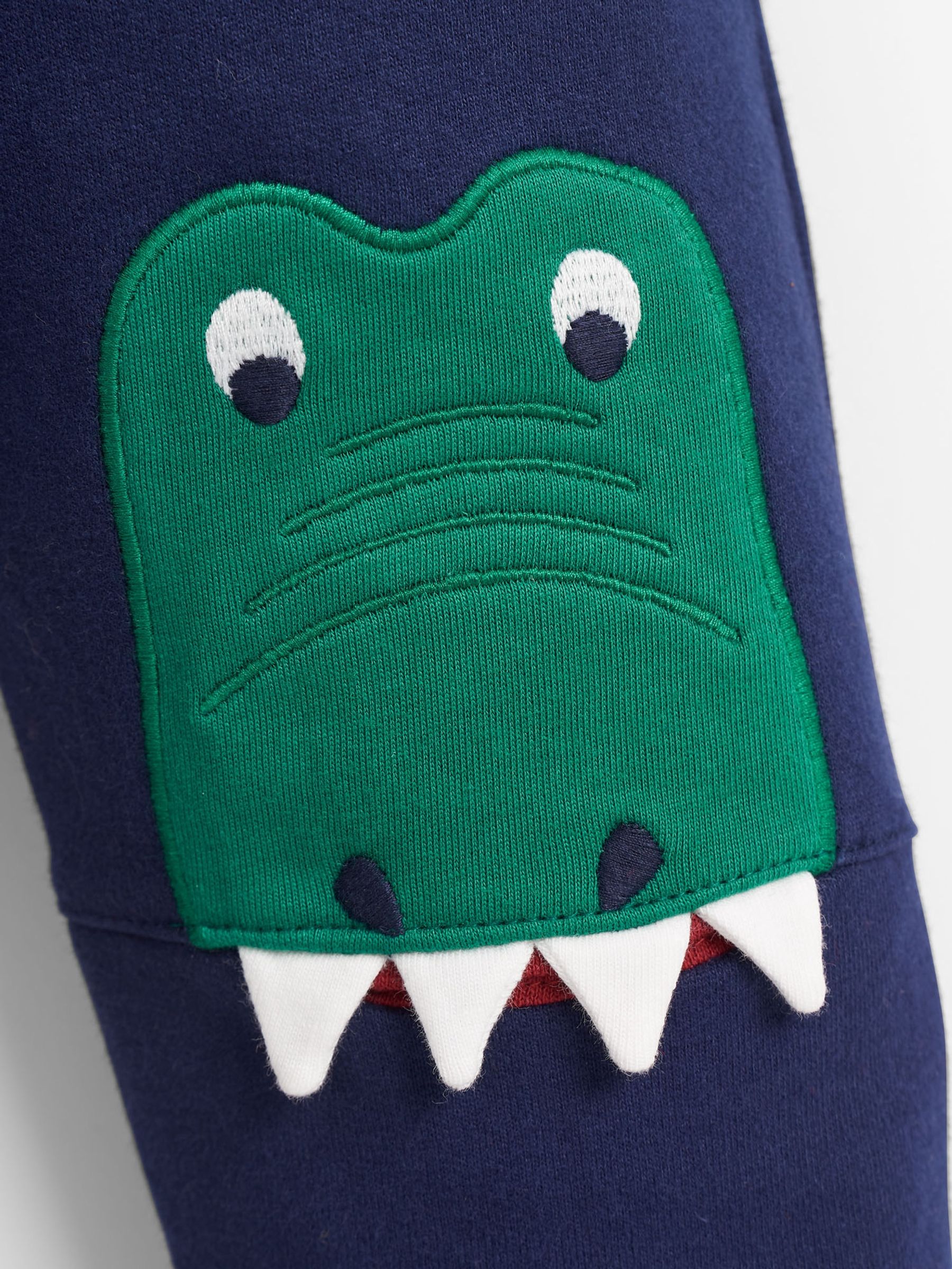 T-Rex Appliqué Joggers in Navy - Image 3 of 5