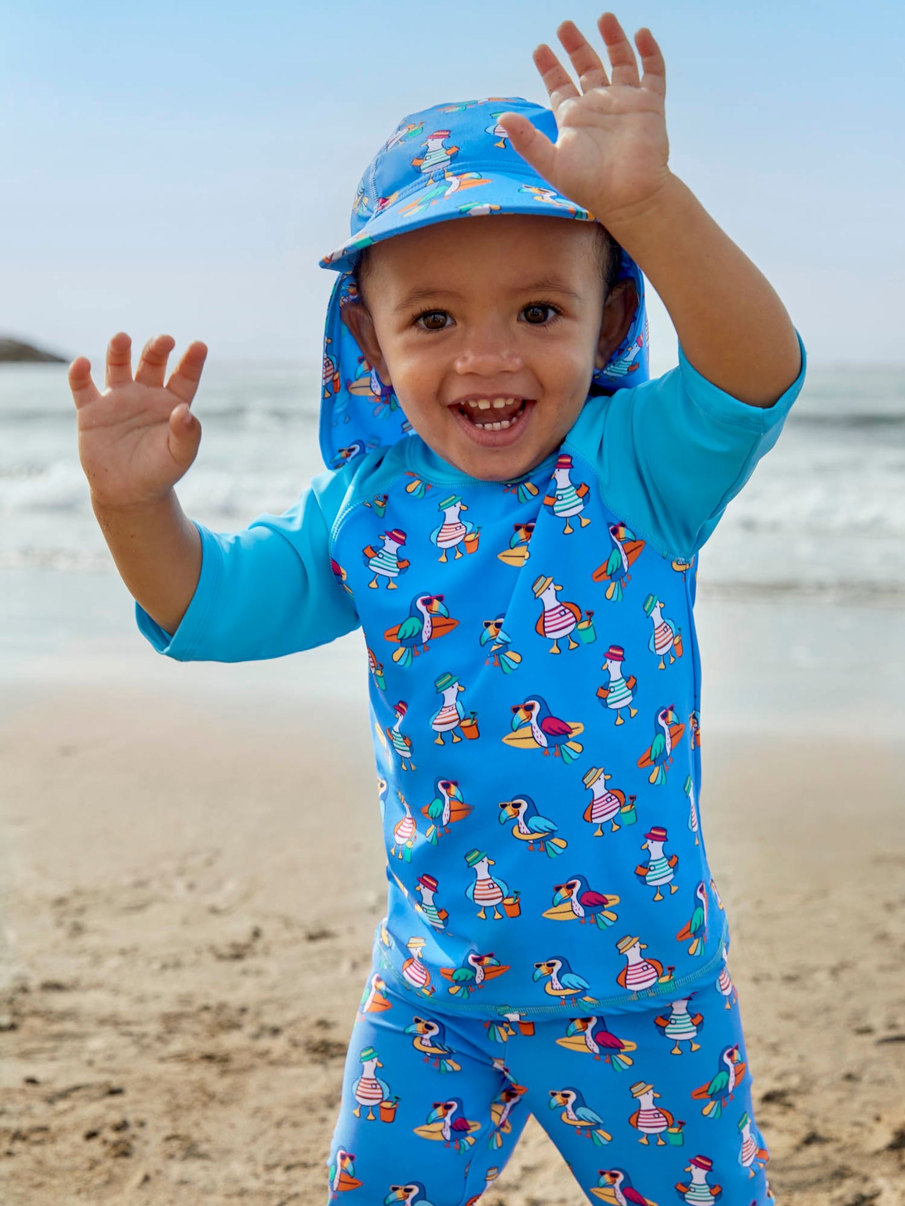 Blue Toucan UPF 50 2-Piece Sun Protection Suit - Image 3 of 8