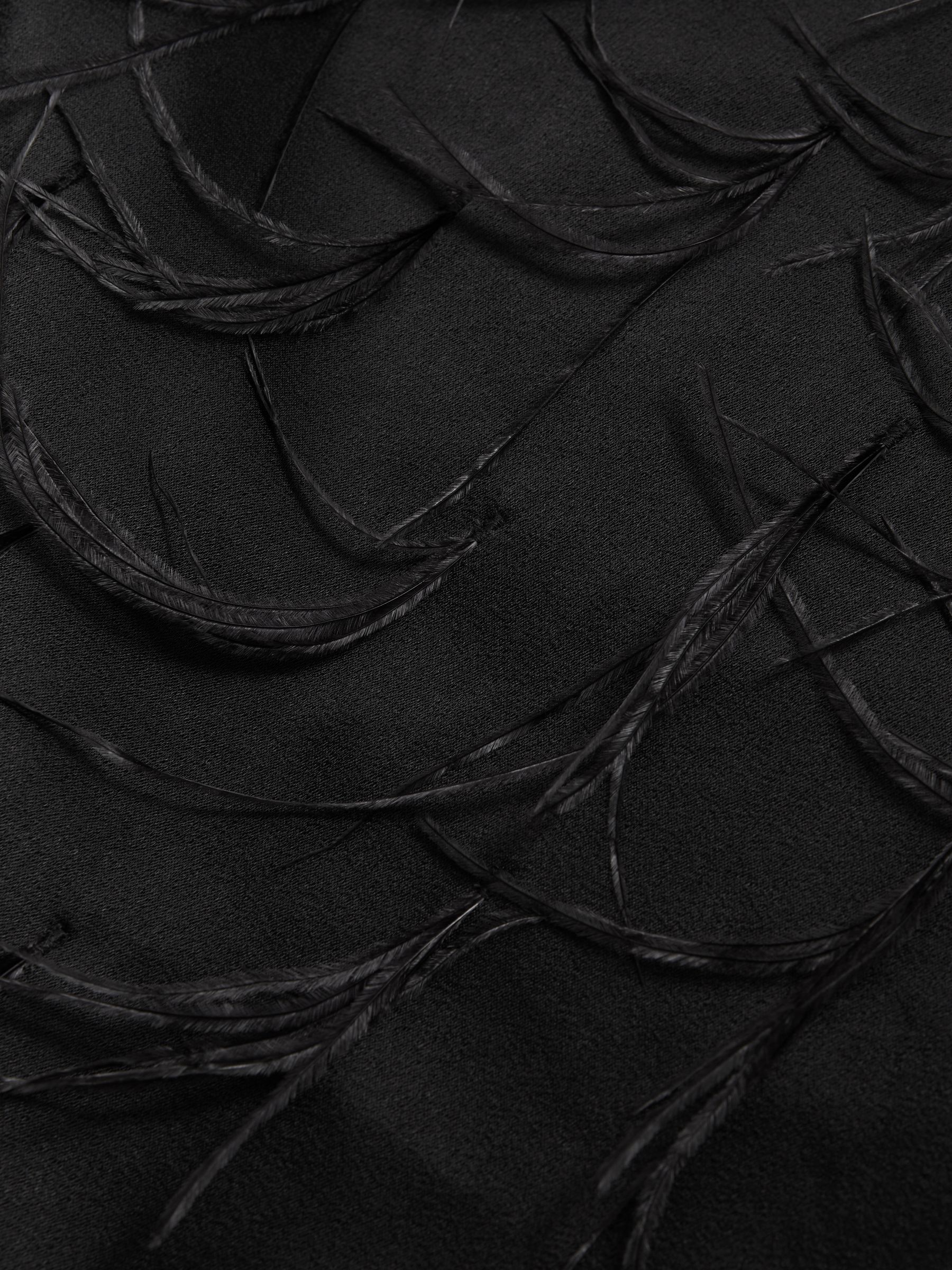 Feather Top in Black - Image 7 of 7