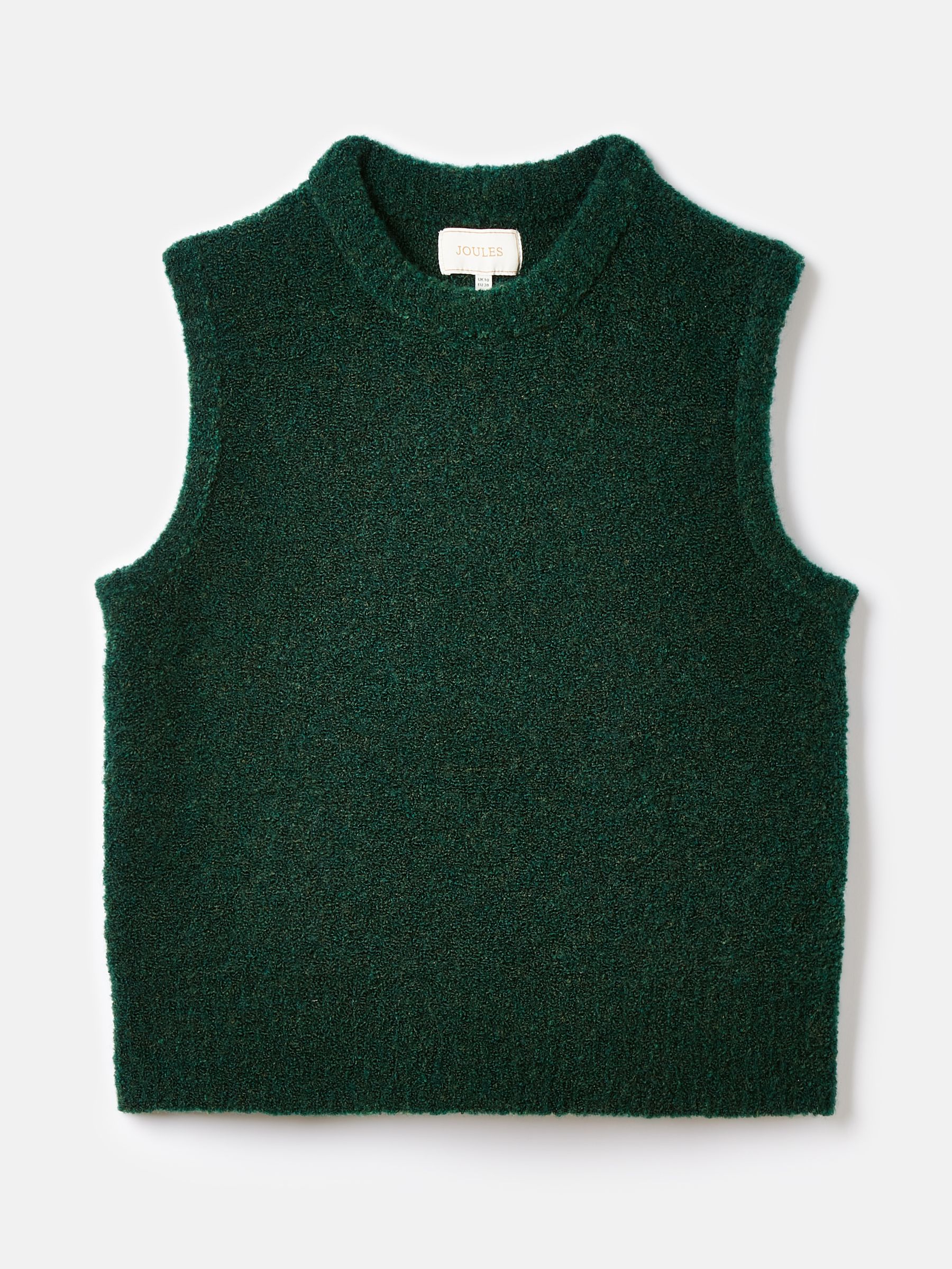Lily Green Bouclé Vest - Image 8 of 8