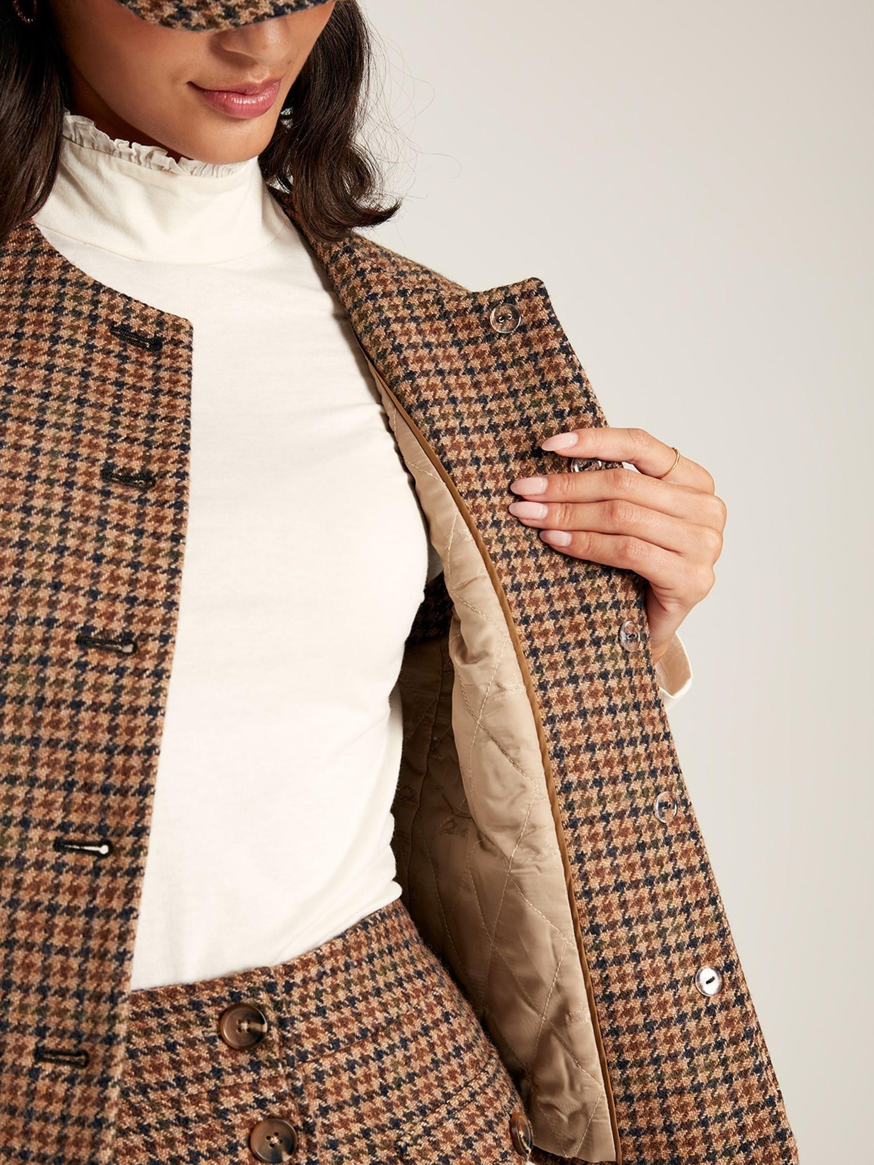 Elsworth Brown Tweed Gilet - Image 5 of 7