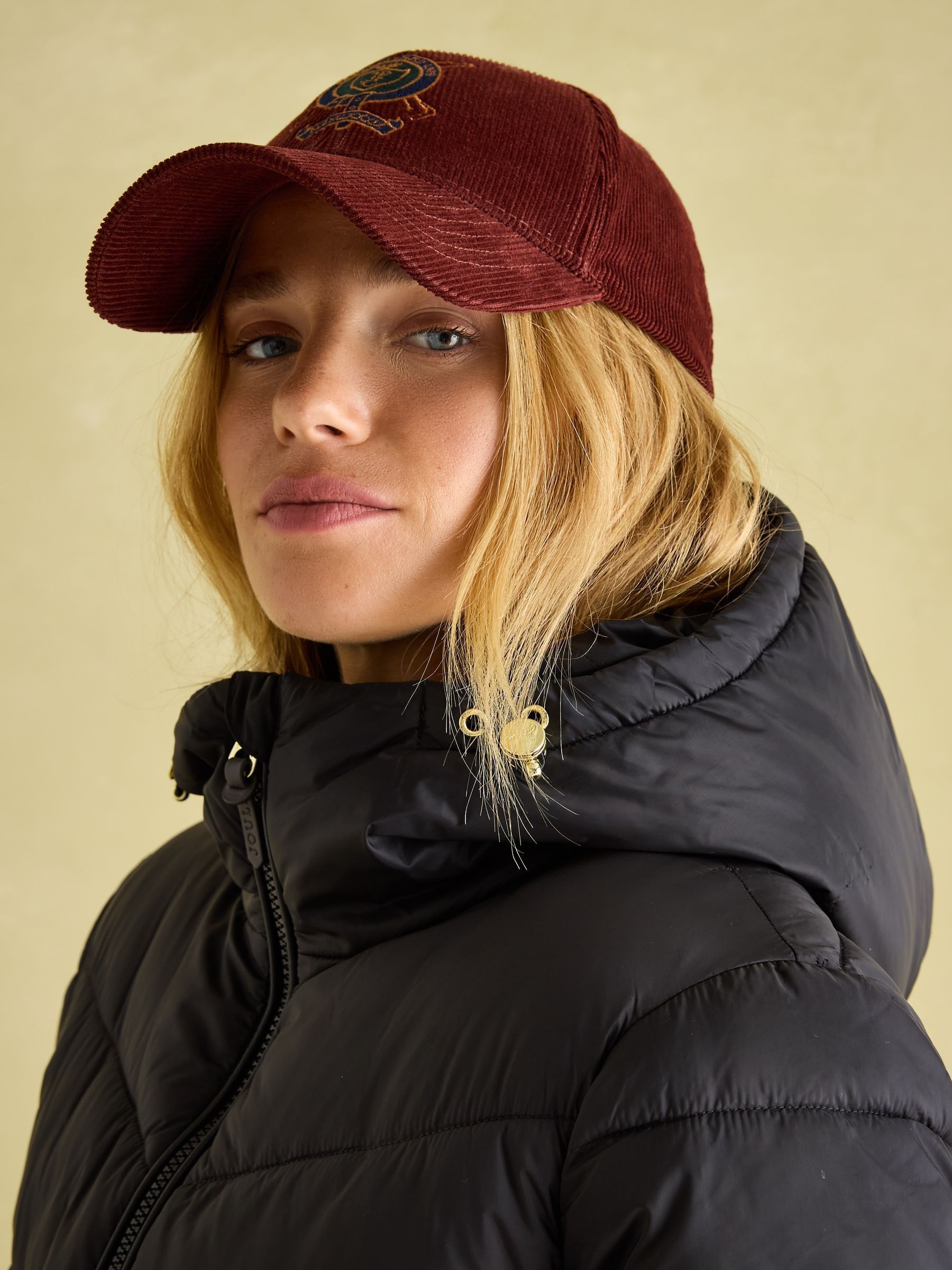 Moorsdale Black Mid Length Showerproof Padded Coat - Image 6 of 7