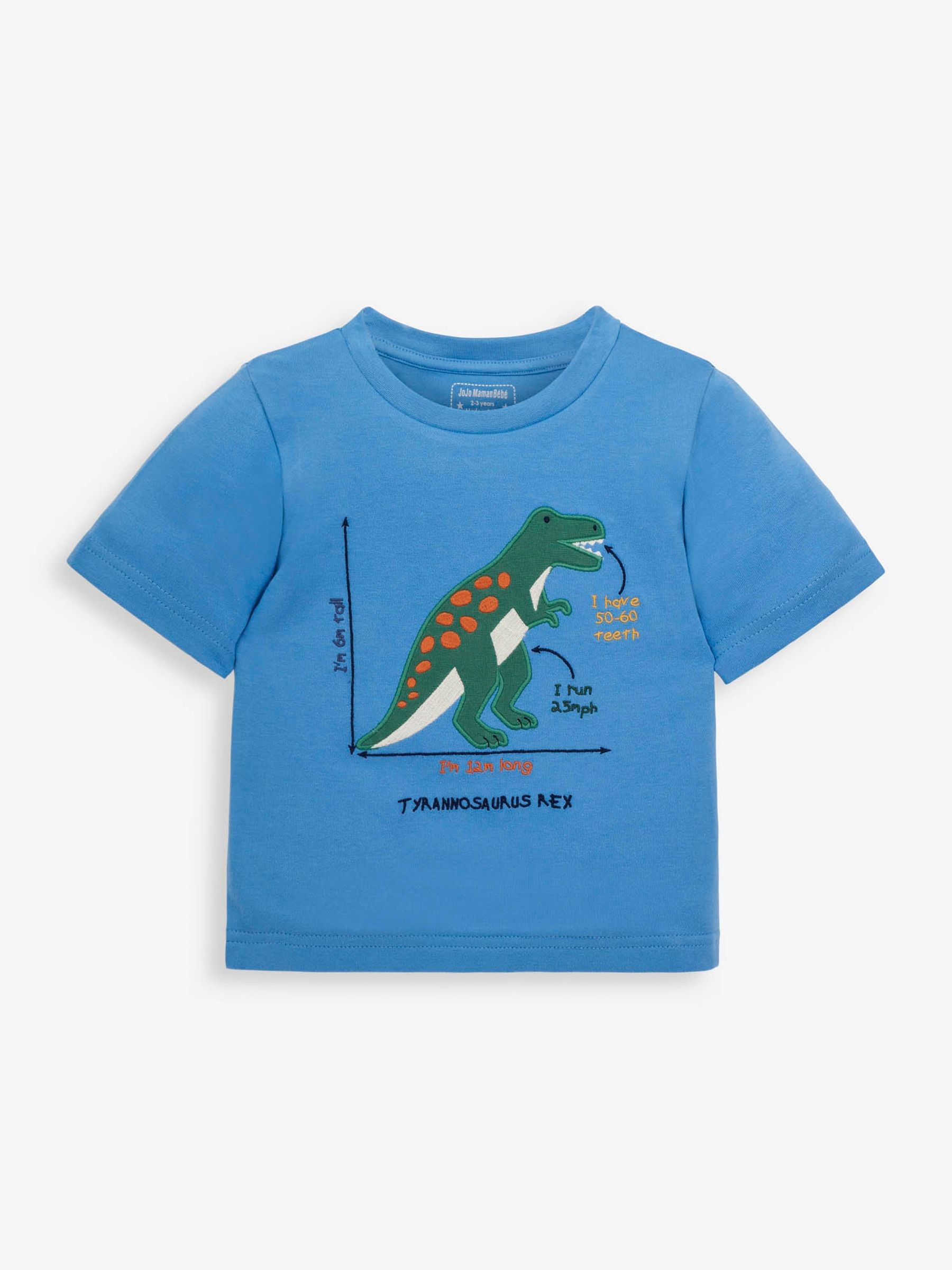 Natural 2-Pack Kids' Dinosaur Jersey Pyjamas - Image 5 of 8