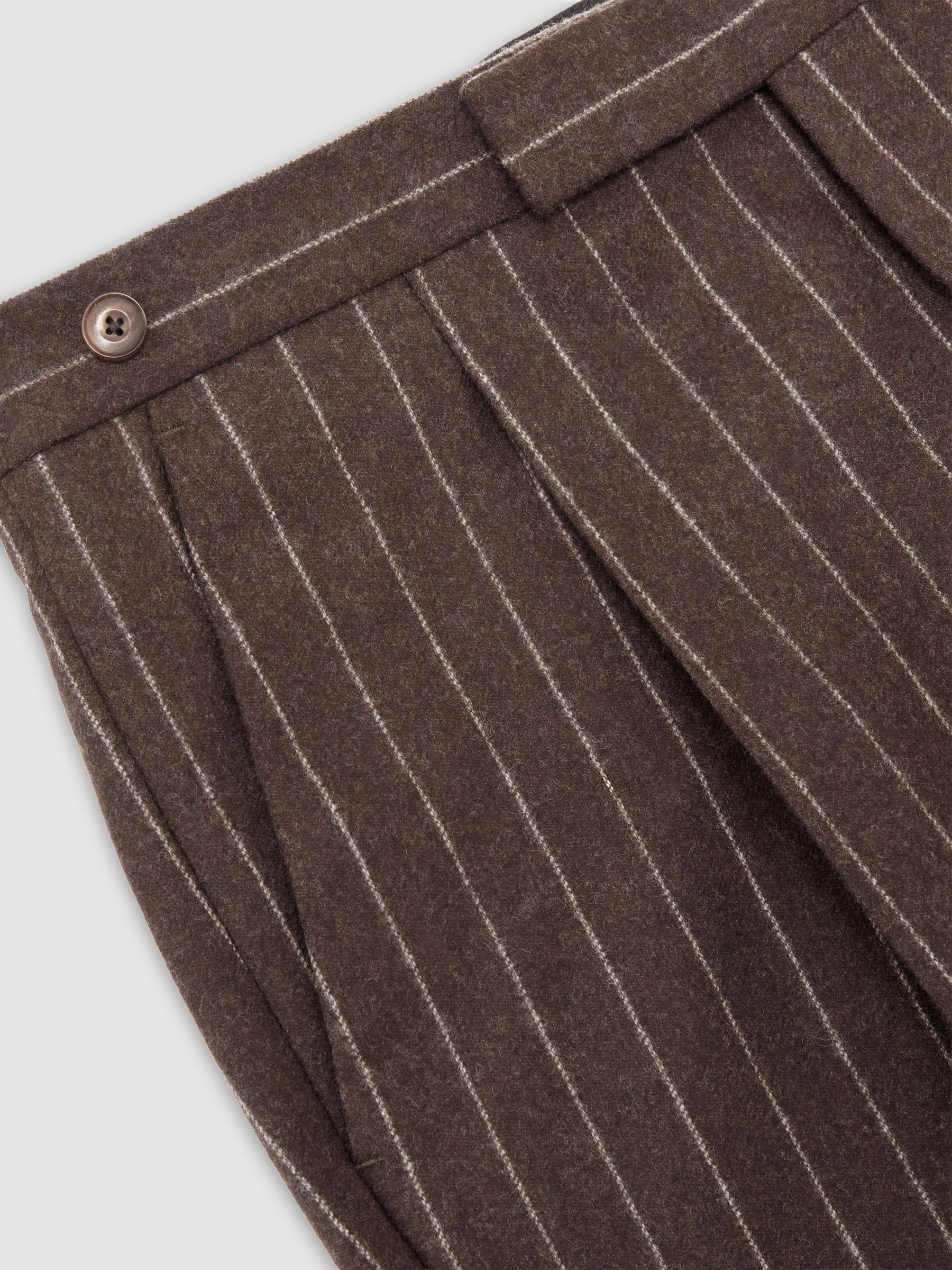Suit Trousers in Chocolate Brown - Image 7 of 7