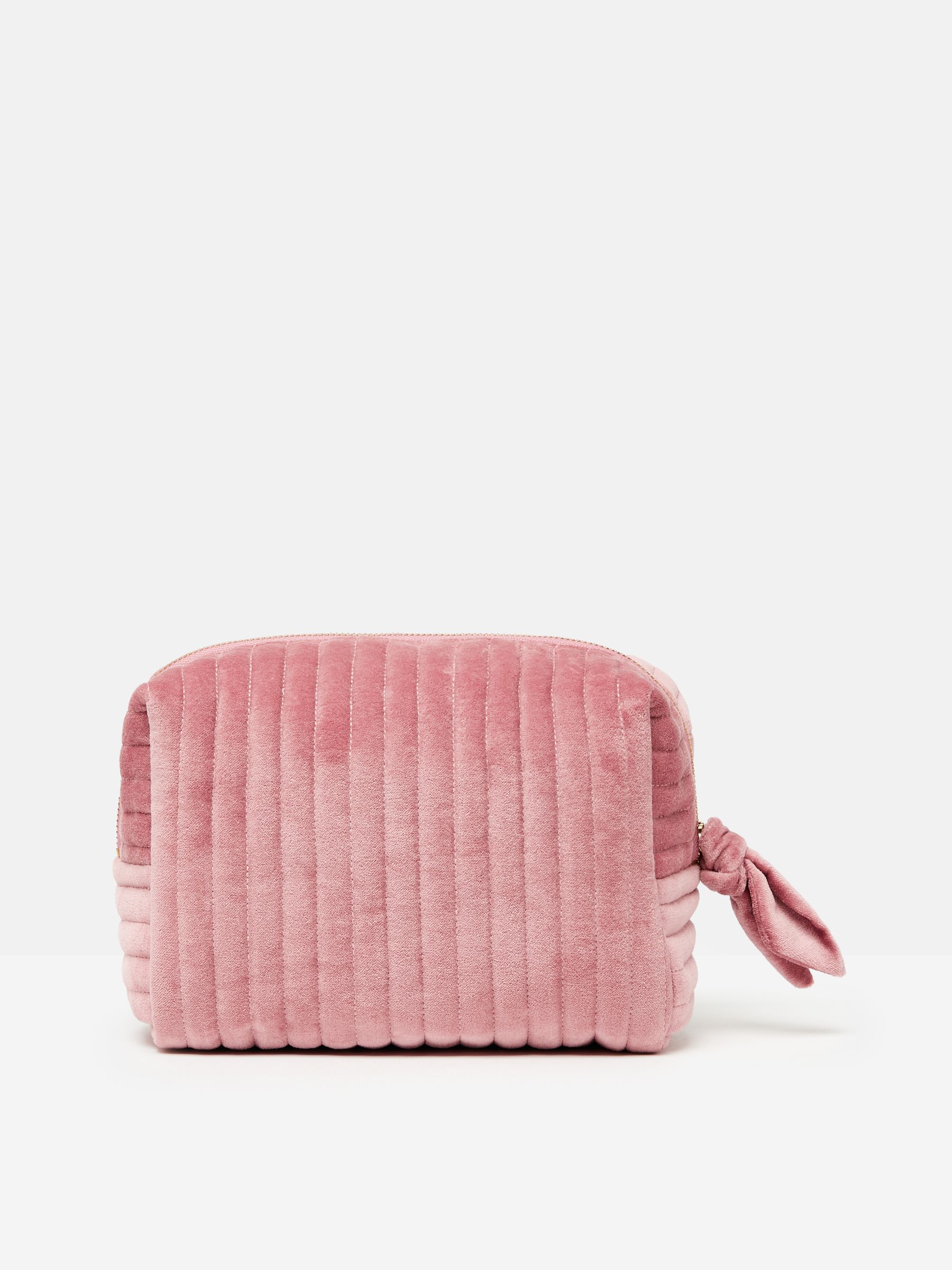 Lillia Rose Pink Velvet Wash Bag - Image 3 of 6