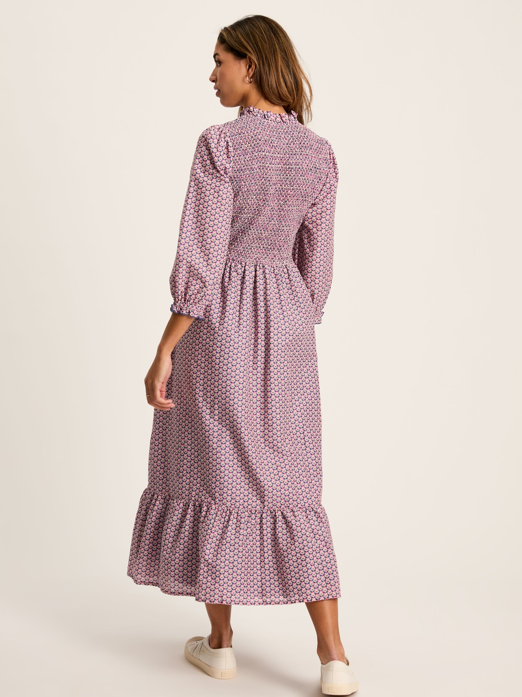 Addison Purple Printed Midaxi Dress - Image 2 of 7