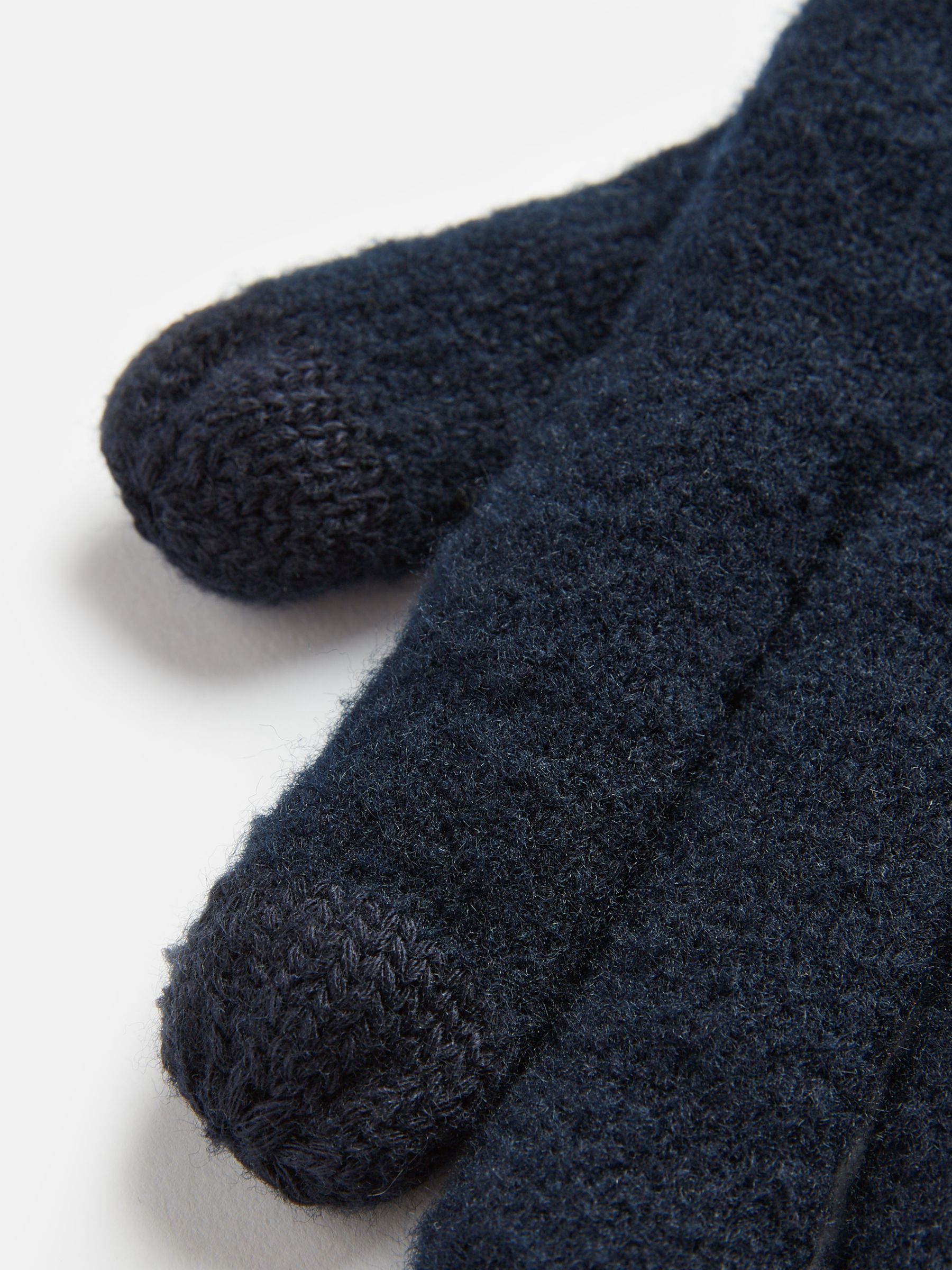 Bamburgh Navy Knitted Gloves - Image 5 of 5