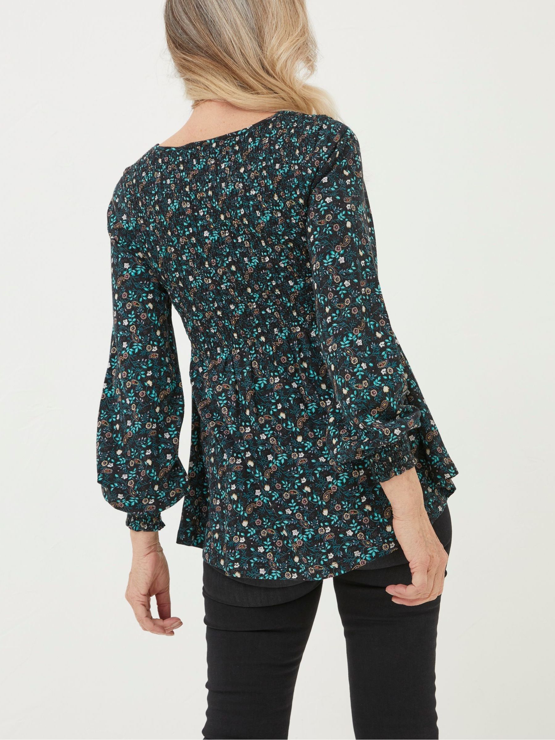 Black Sara Evergreen Top - Image 2 of 5