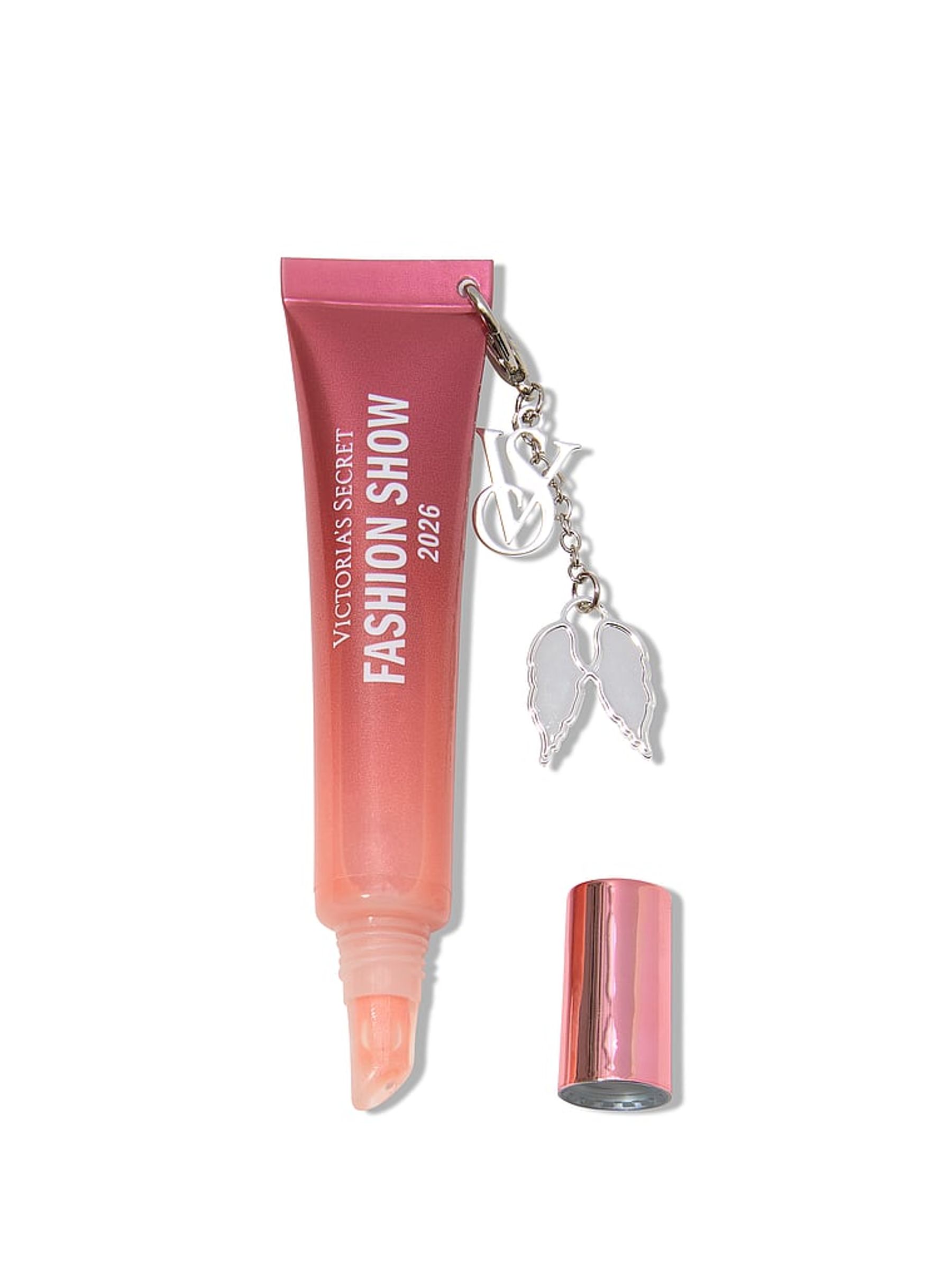 Pink Fashion Show Shimmer Gloss With Charm - Image 3 of 3