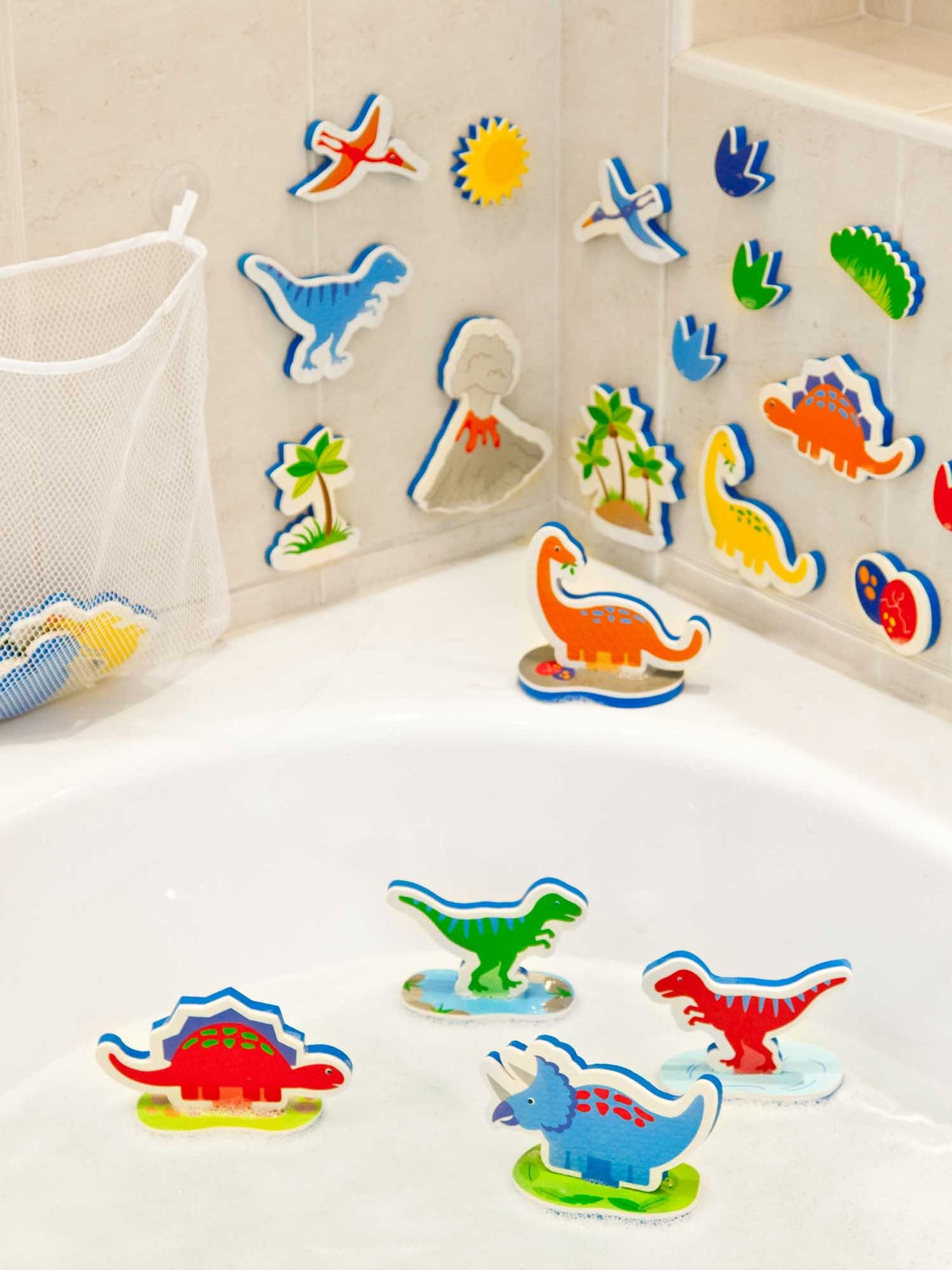 Floating Dinosaur Foam Bath Toys - Image 3 of 4