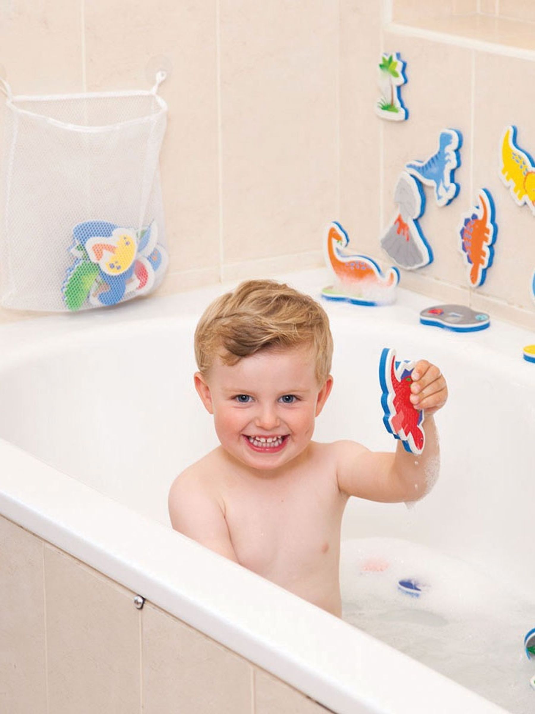 Floating Dinosaur Foam Bath Toys - Image 4 of 4