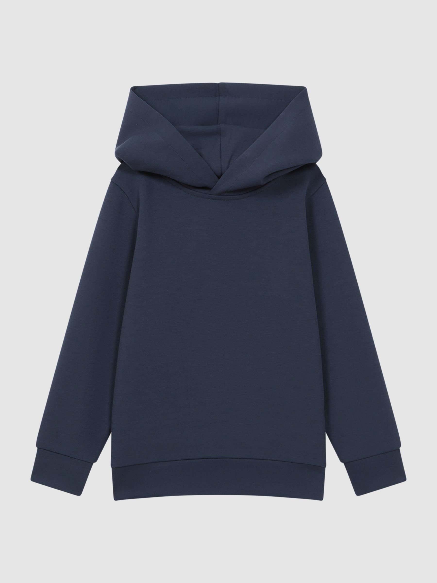 Senior Interlock Jersey Hoodie in Eclipse Blue - Image 2 of 5