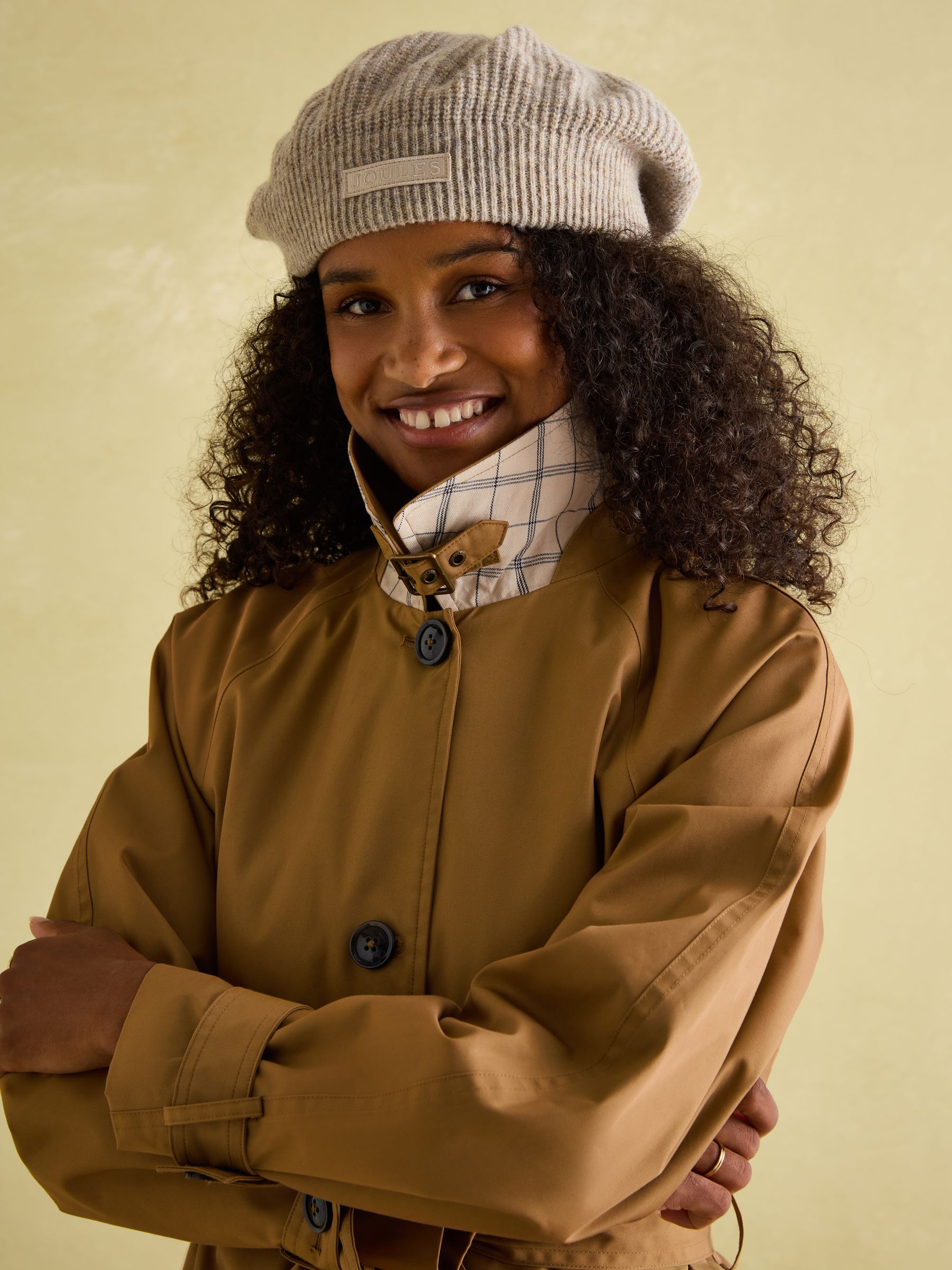 Epwell Brown Waterproof Belted Trench Coat - Image 5 of 10