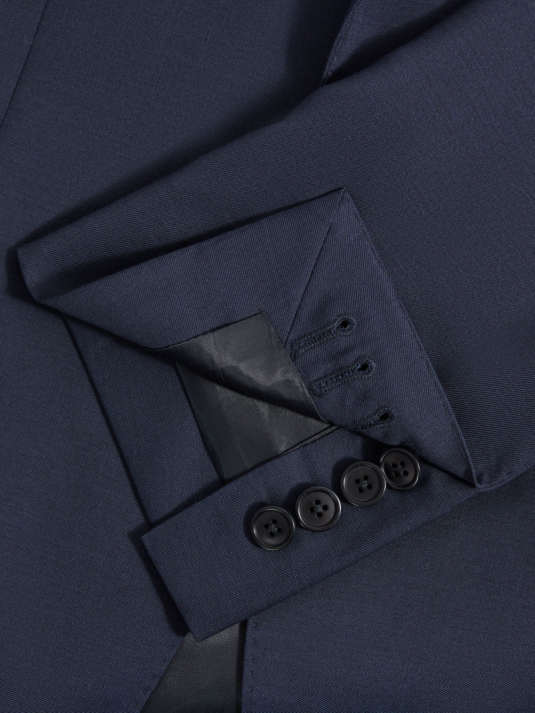 Destiny Navy Wool Single Breasted Regular Fit Blazer - Image 7 of 7