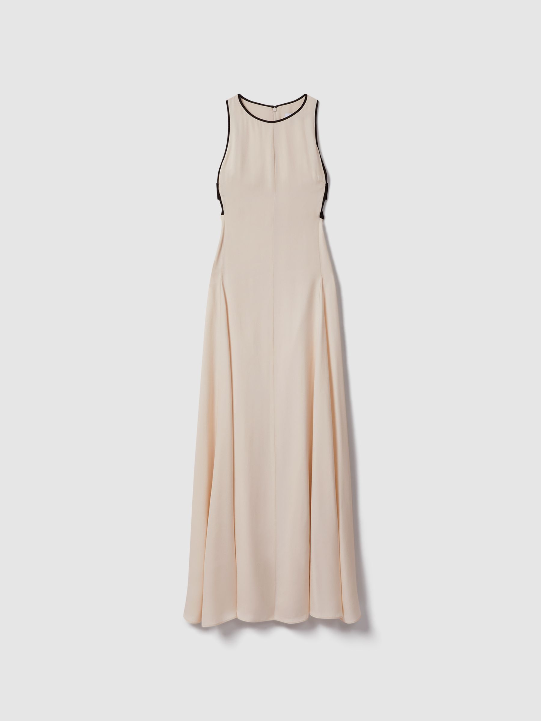 Cut-Out Maxi Dress in White - Image 2 of 6