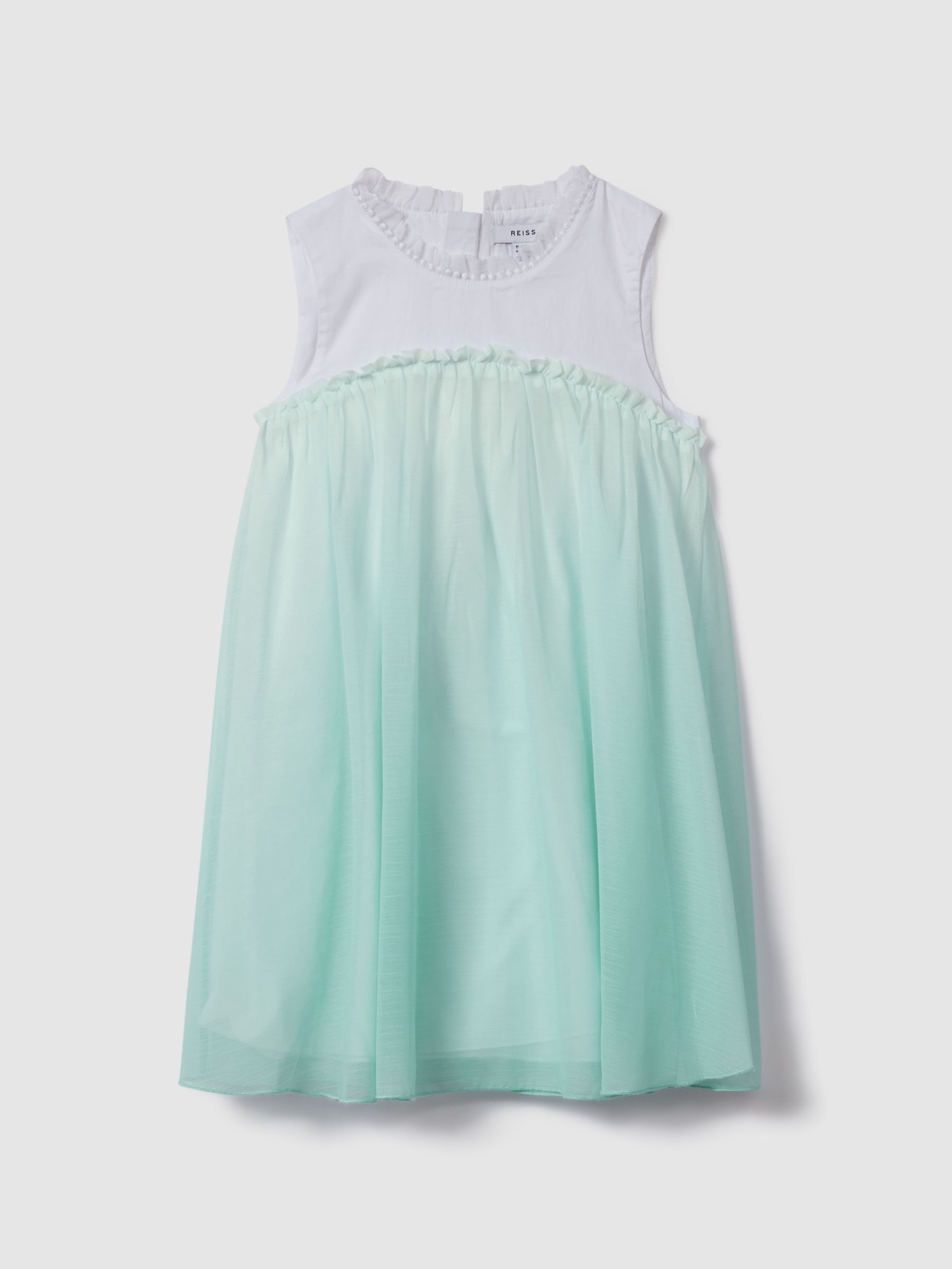 9-13 yrs Ombre Tulle Dress in Blue - Image 2 of 4