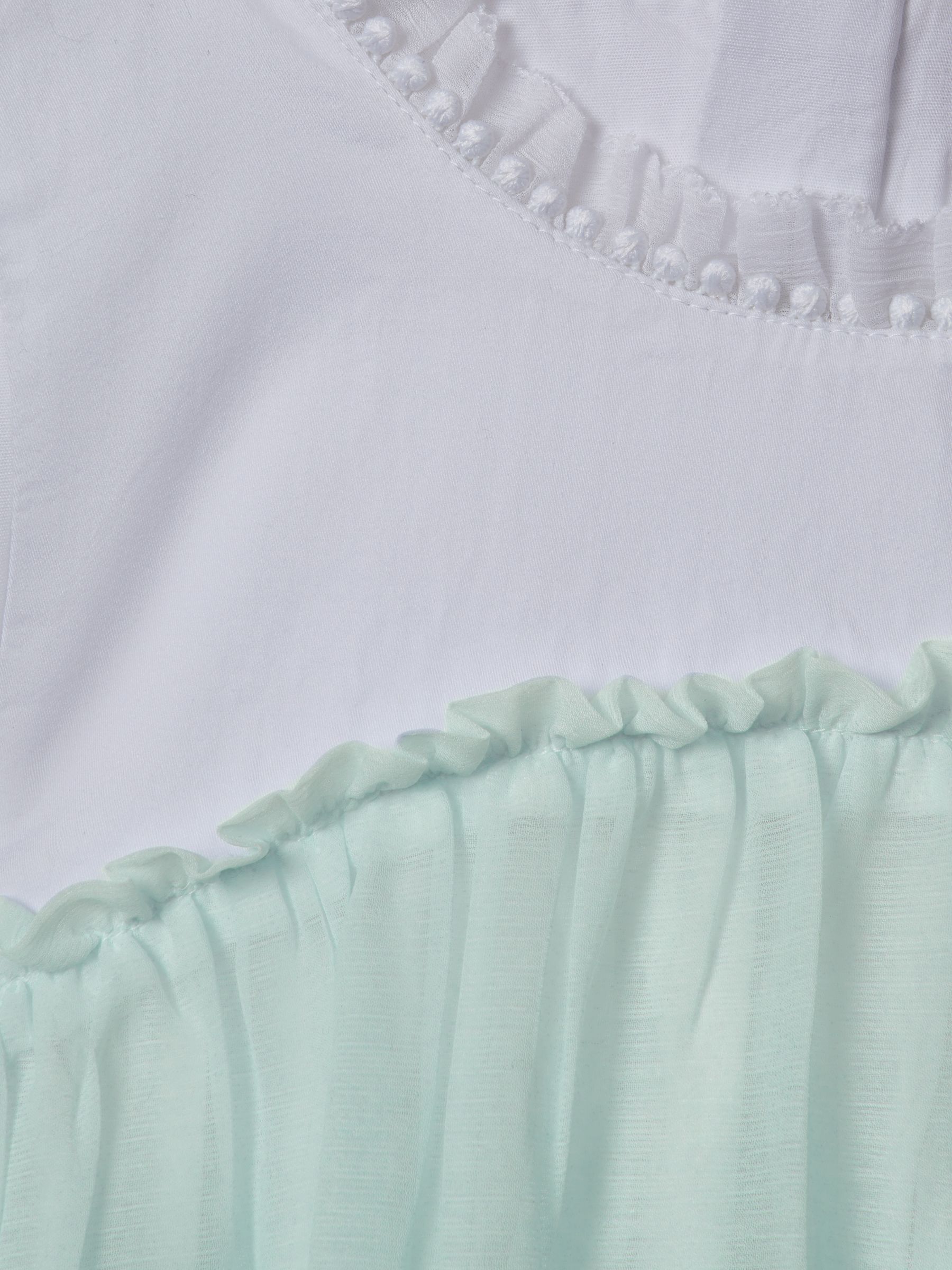 9-13 yrs Ombre Tulle Dress in Blue - Image 4 of 4