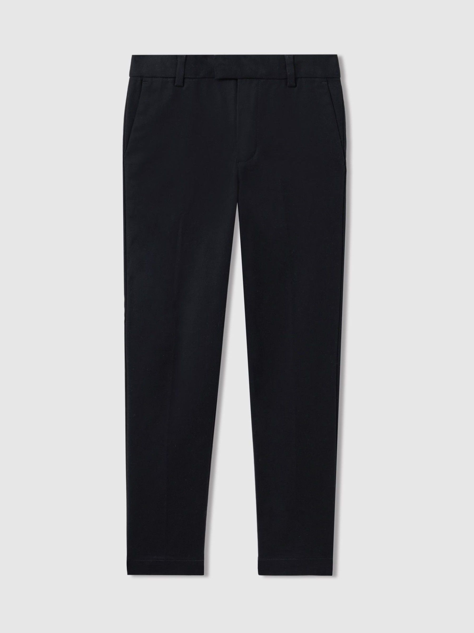 3-9 yrs Slim Fit Tapered Chinos in Navy - Image 2 of 4