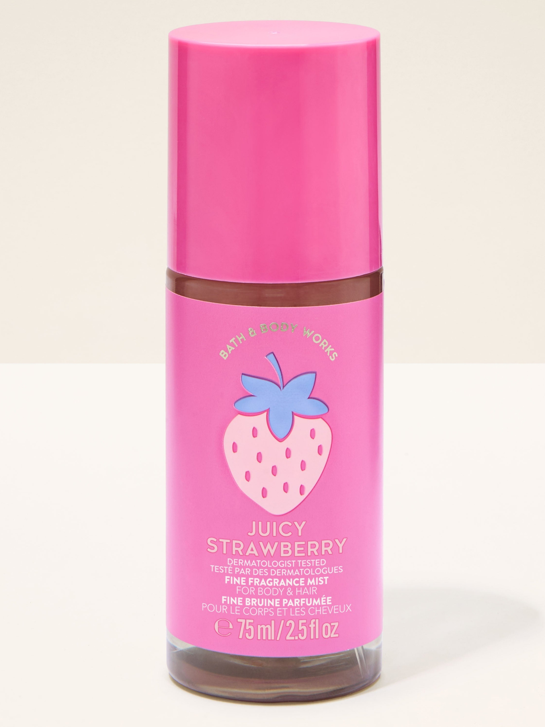 Juicy Strawberry Travel Size Fine Fragrance Mist 75ml - Image 1 of 3 Juicy Strawberry Travel Size Fine Fragrance Mist 75ml - Image 1 of 3