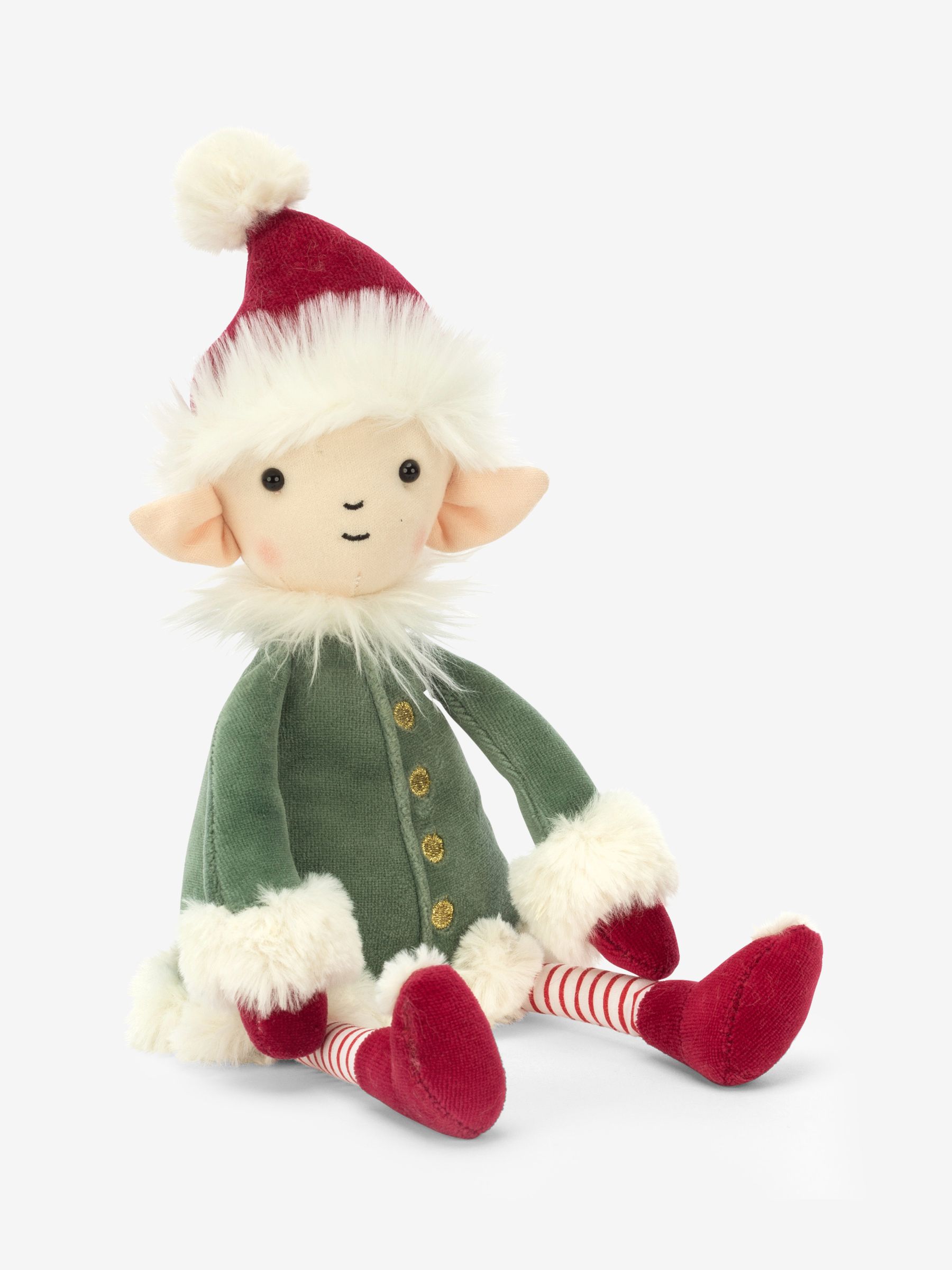 Jellycat Christmas Medium Leffy Elf - Image 1 of 6