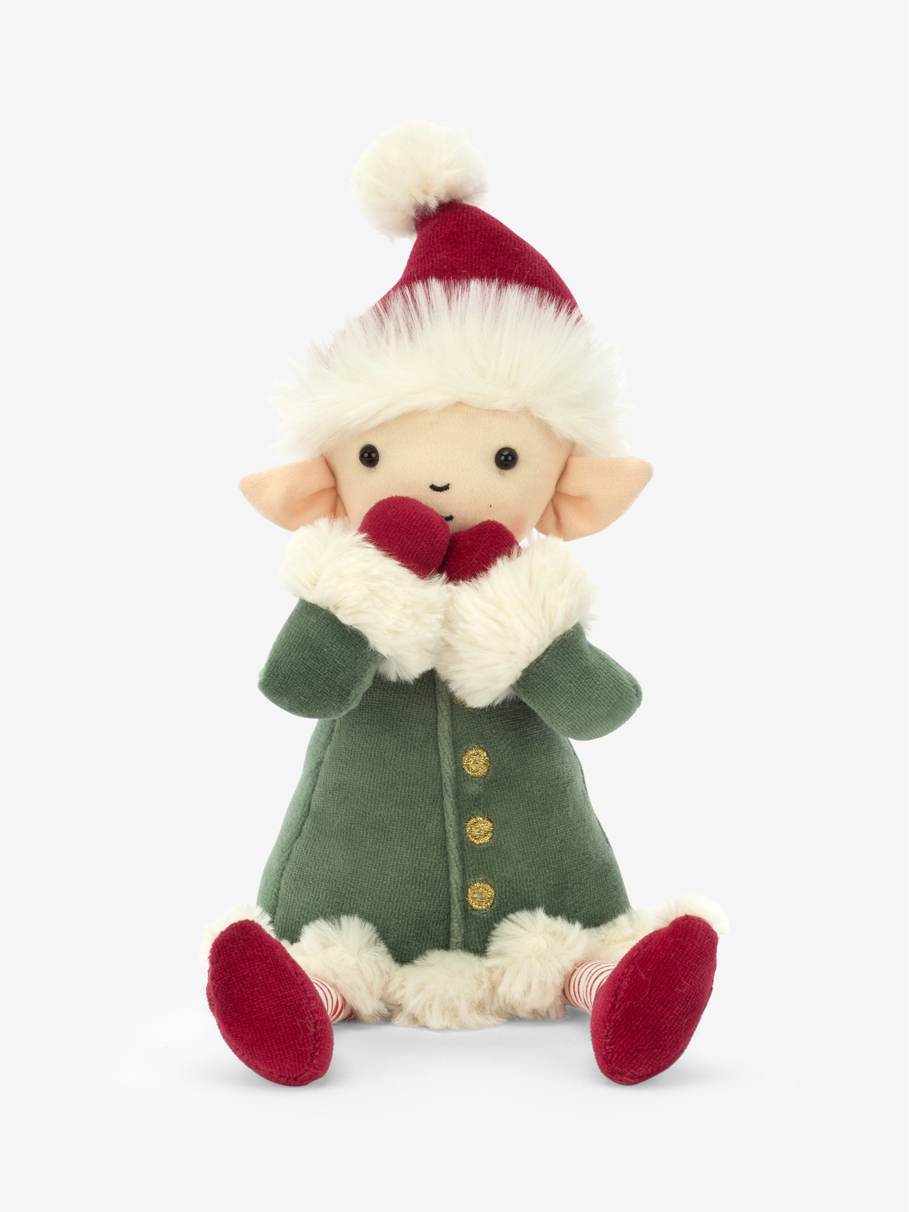 Jellycat Christmas Medium Leffy Elf - Image 2 of 6