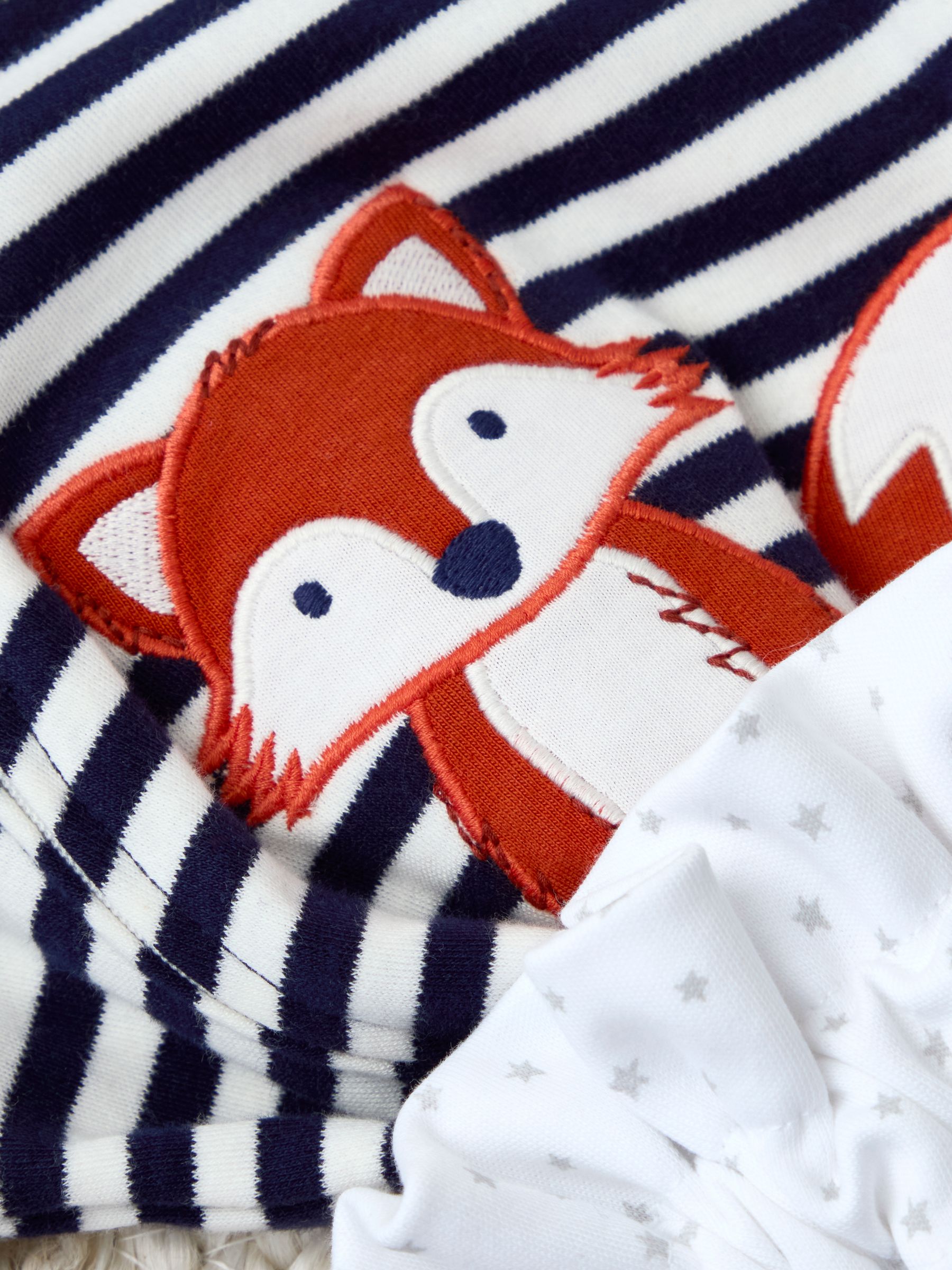 Fox Zip Sleepsuit & Comforter Set (0-3months) - Image 4 of 4