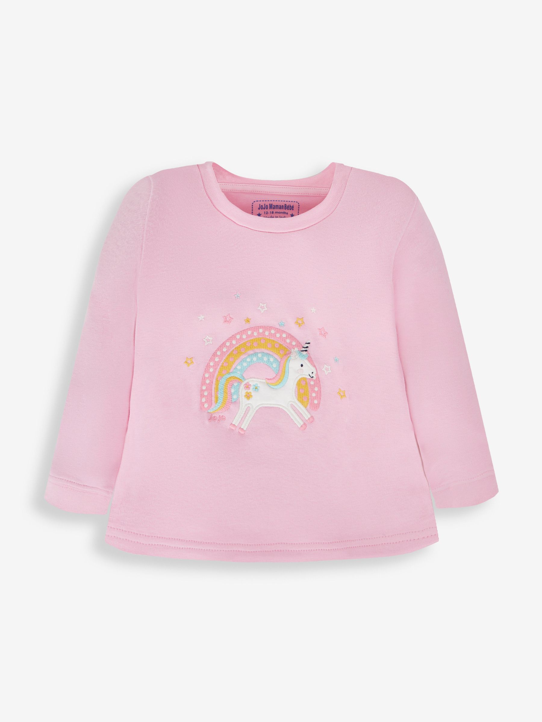 Duck Egg Girls' 2-Pack Unicorn Jersey Pyjamas - Image 4 of 8