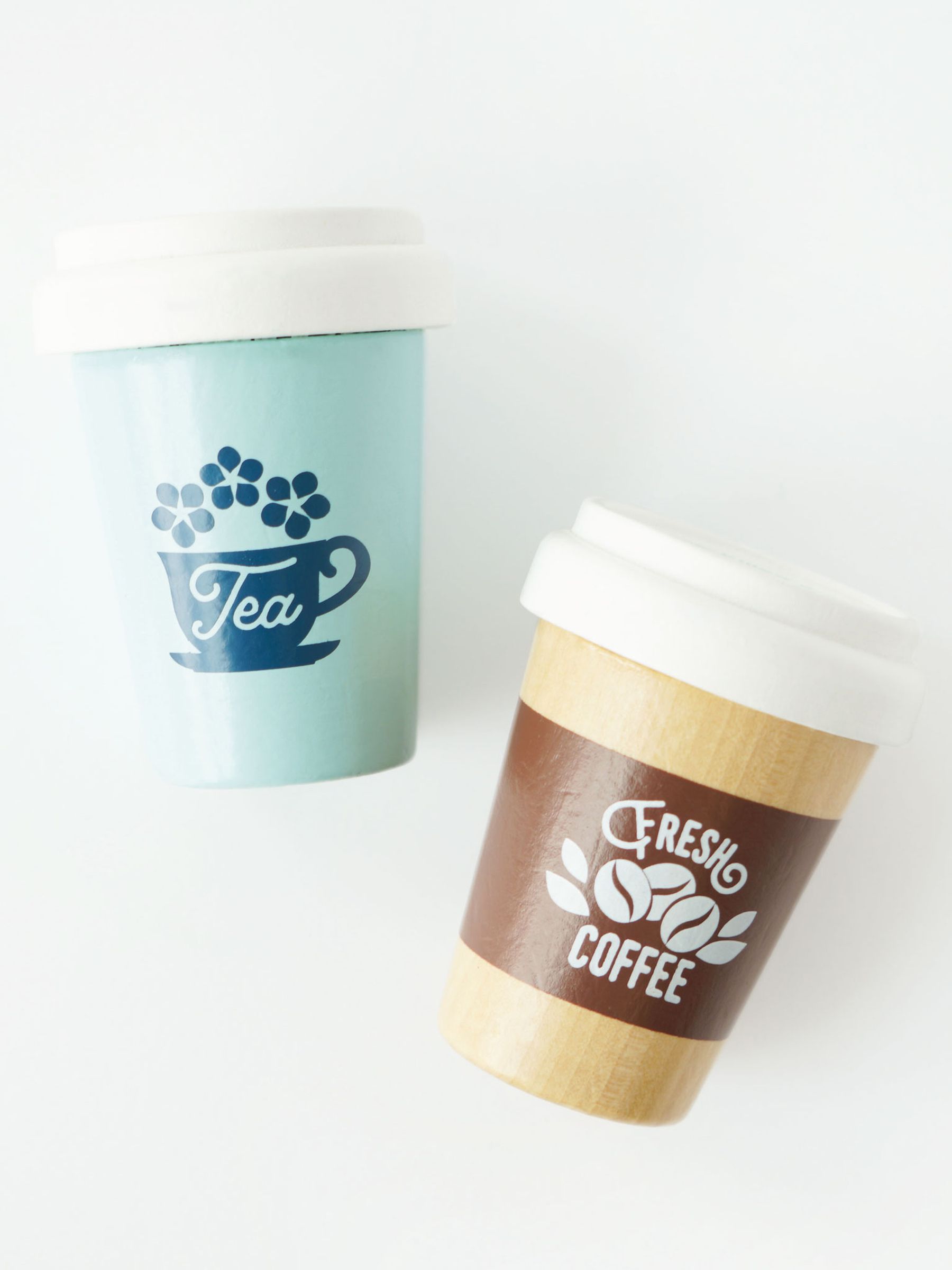Le Toy Van Eco Cups Tea and Coffee - Image 2 of 8