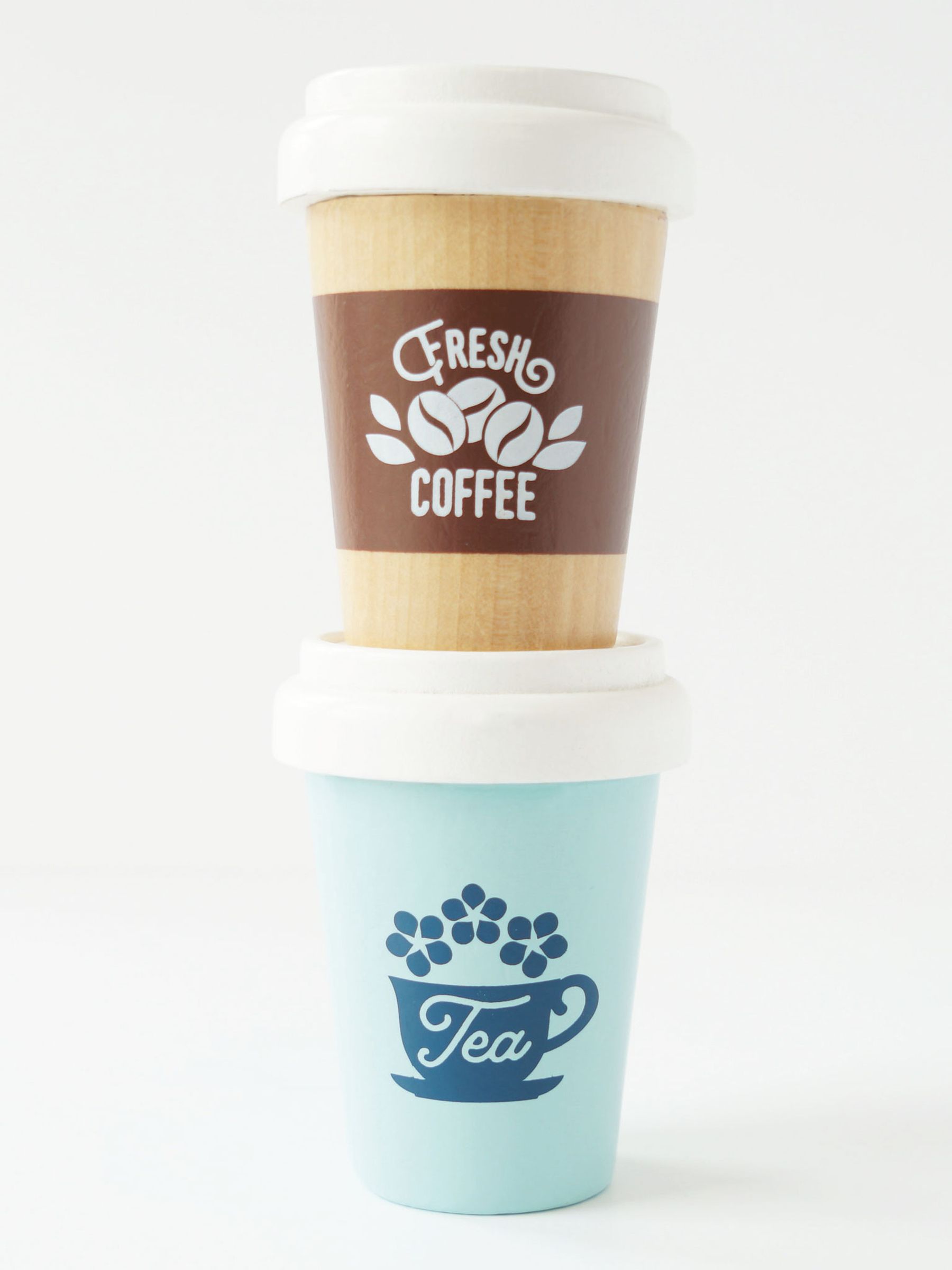Le Toy Van Eco Cups Tea and Coffee - Image 6 of 8
