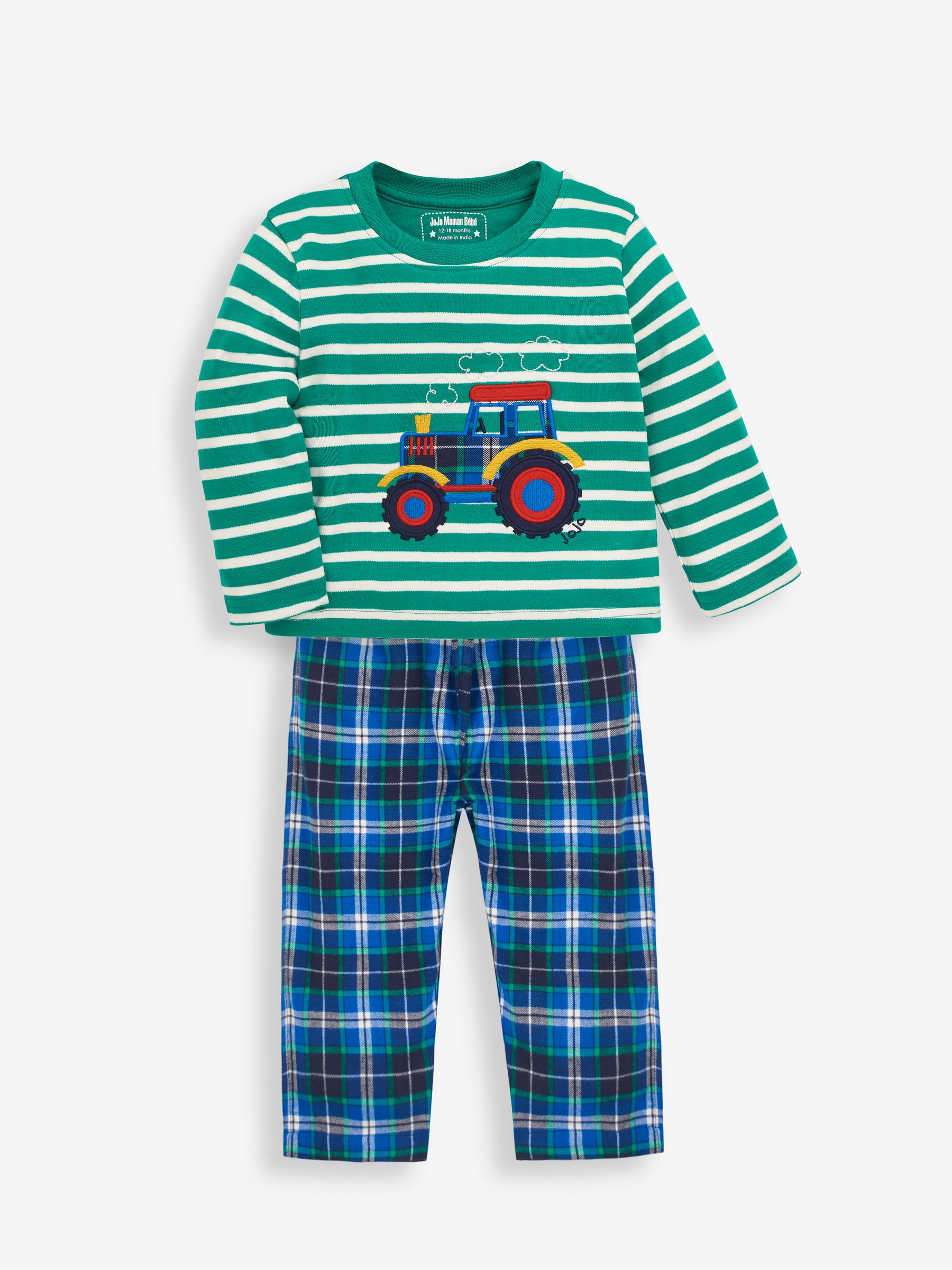 Tractor Mix & Match Pyjamas in Green - Image 1 of 5